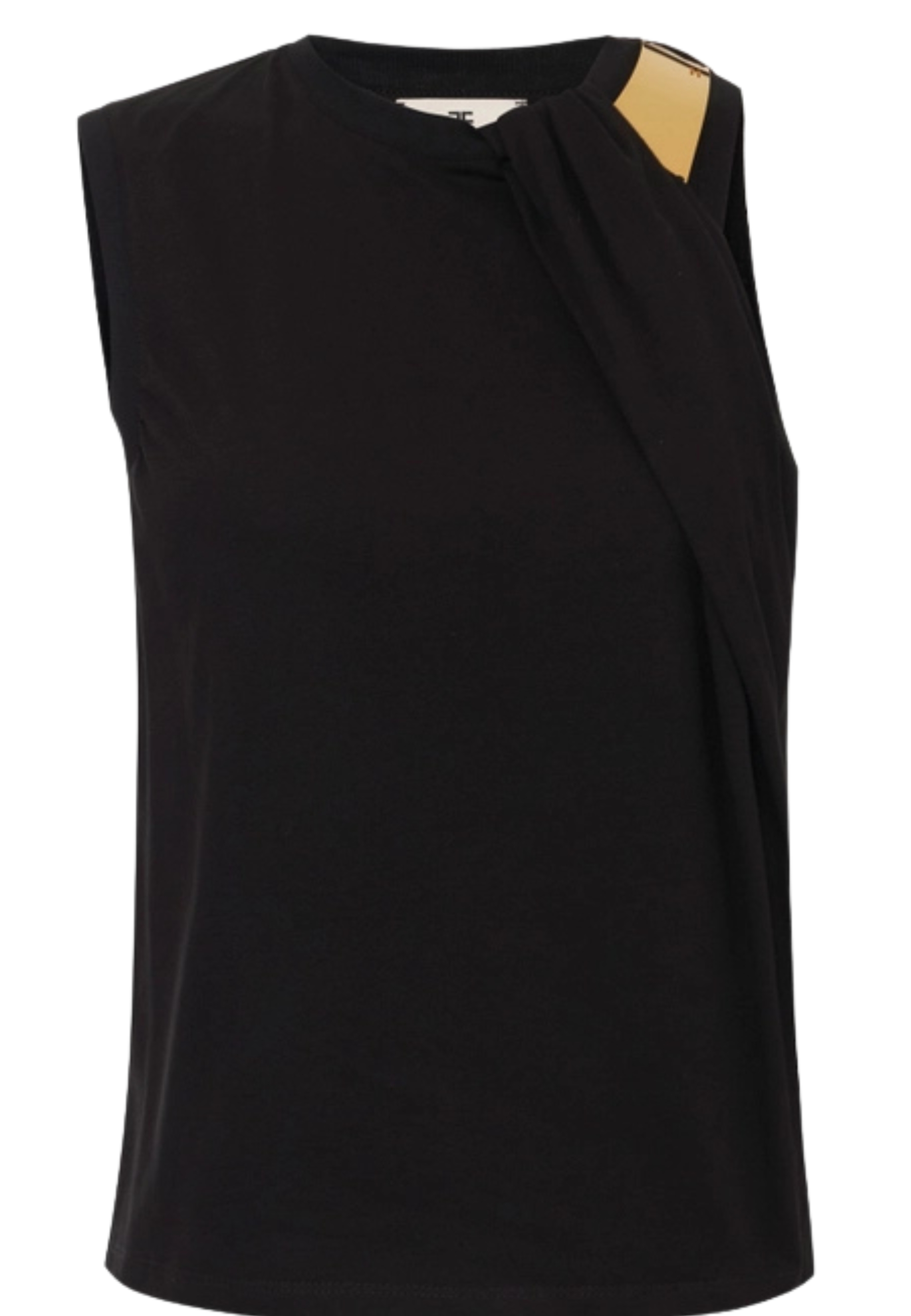 T-shirt Elisabetta Franchi détail or
