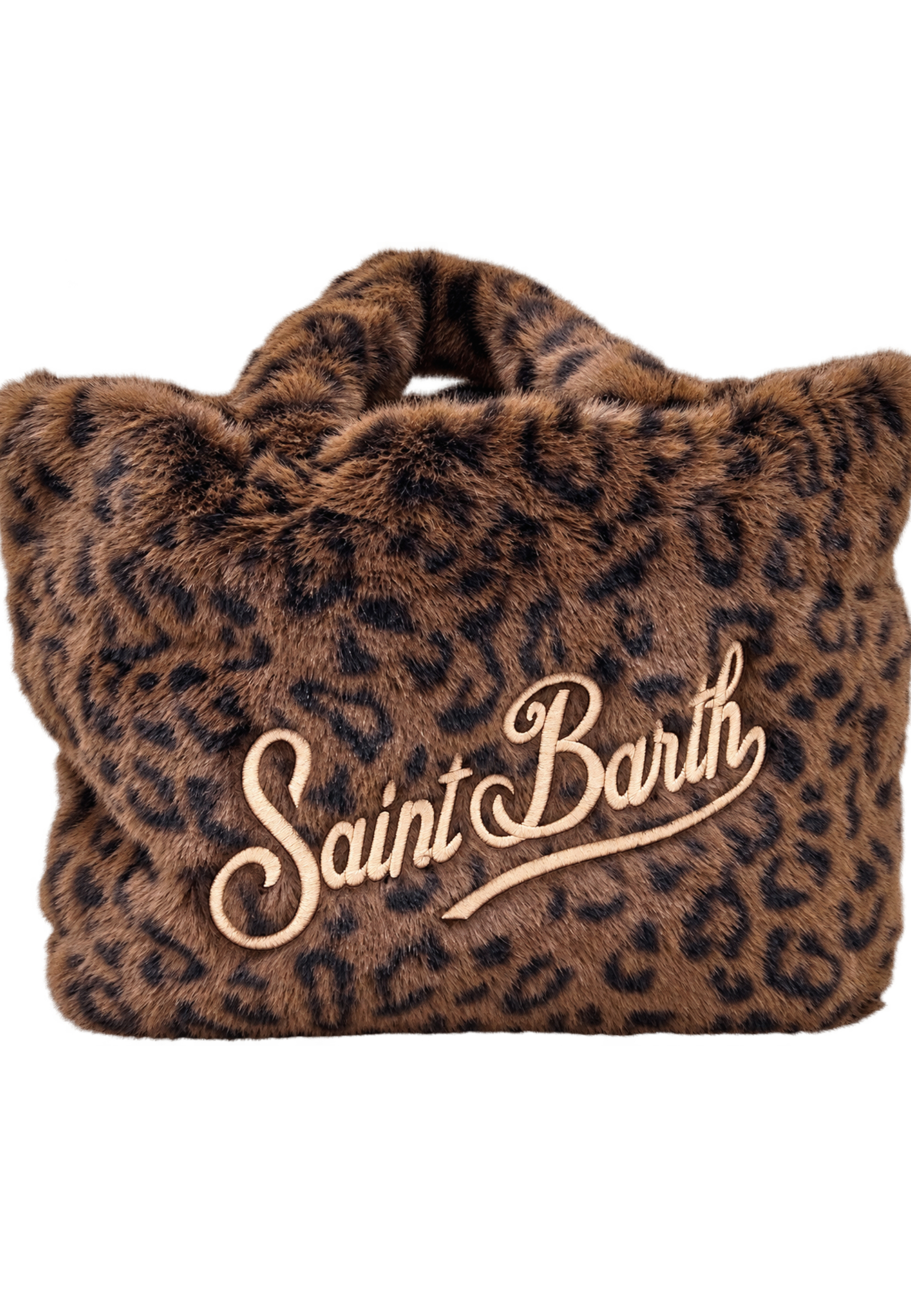 Bolsa mediana Saint Barth abrigo de piel