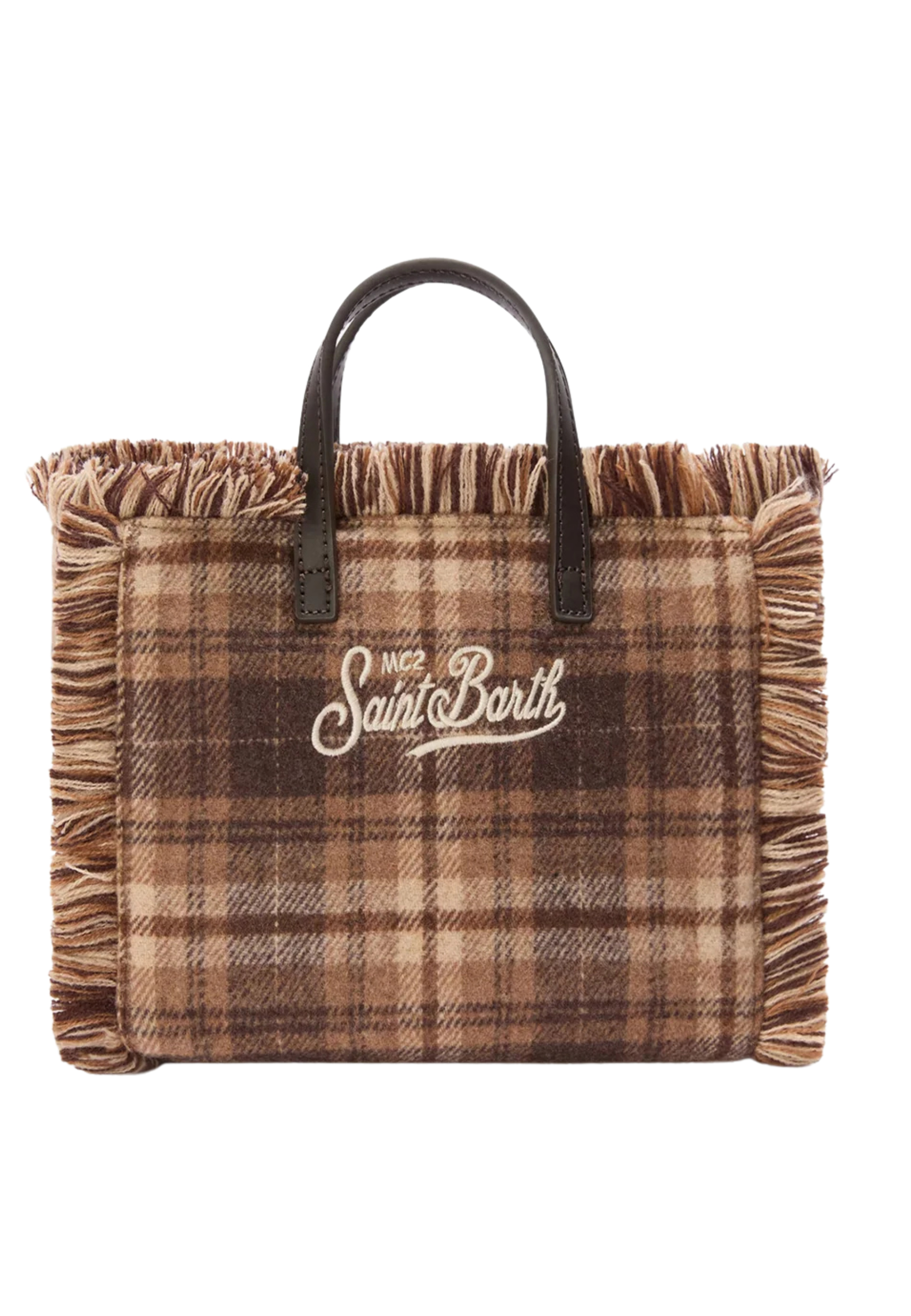 Bolsa mediana Saint Barth Tartan