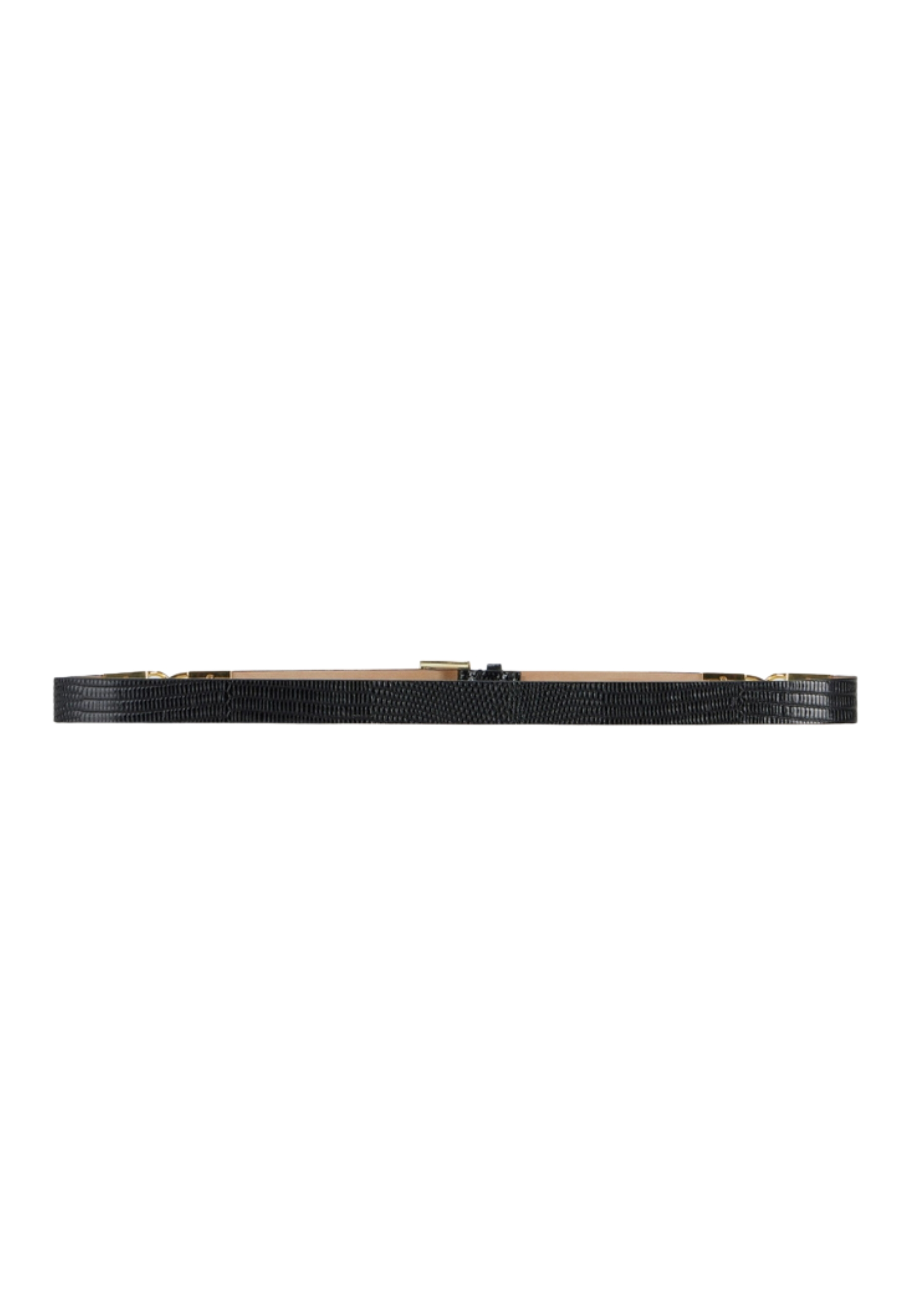 leather belt Elisabetta Franchi lizard print