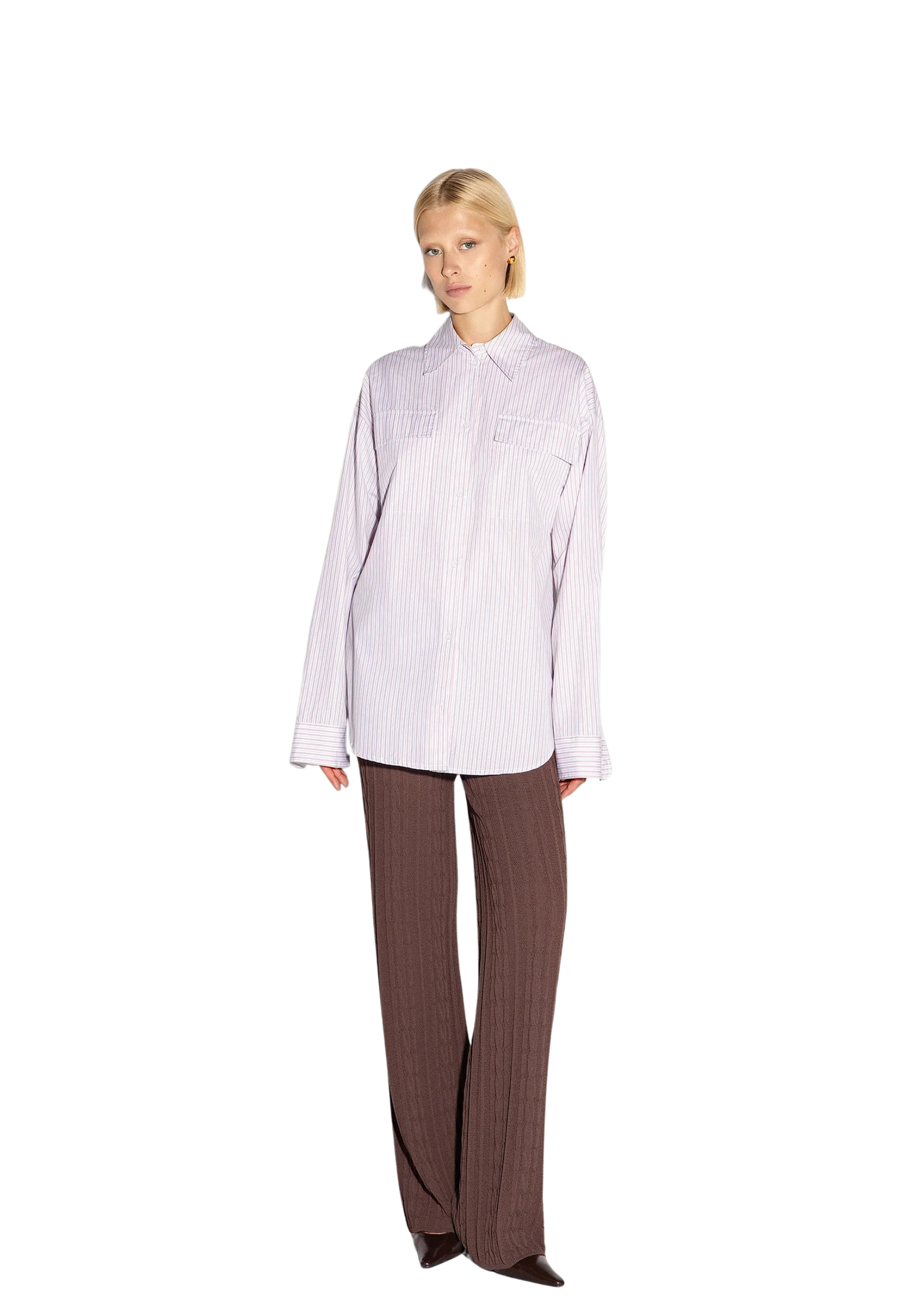 Camicia oversize   a righe Akep 