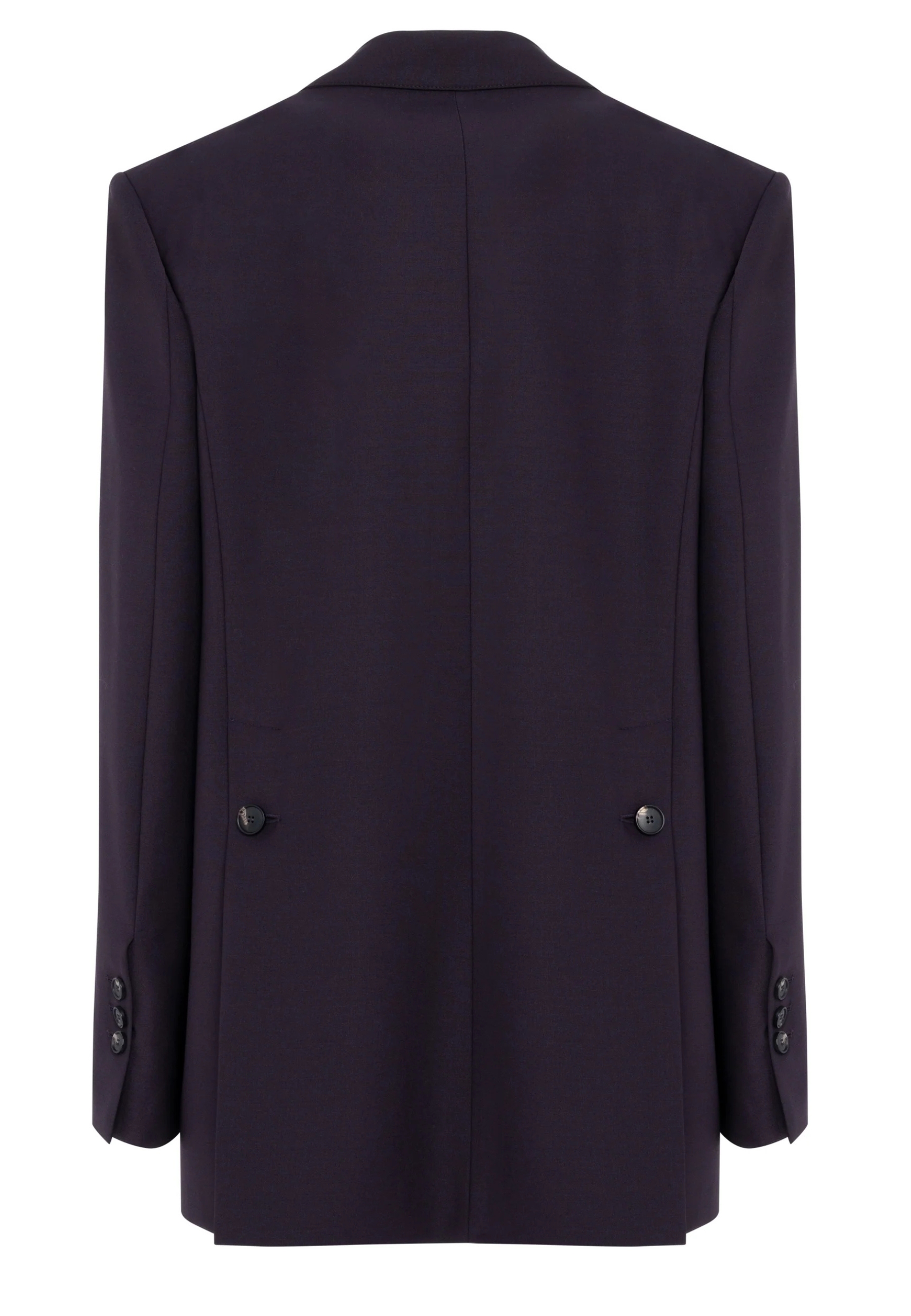 Sartorial Blazer Tela dark purple monopetto in technical wool