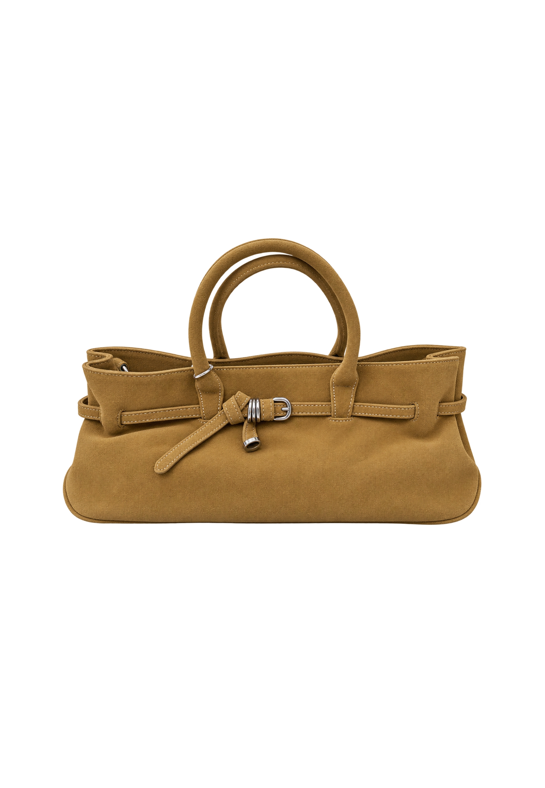 cowhide bag Eleh with shoulder strap