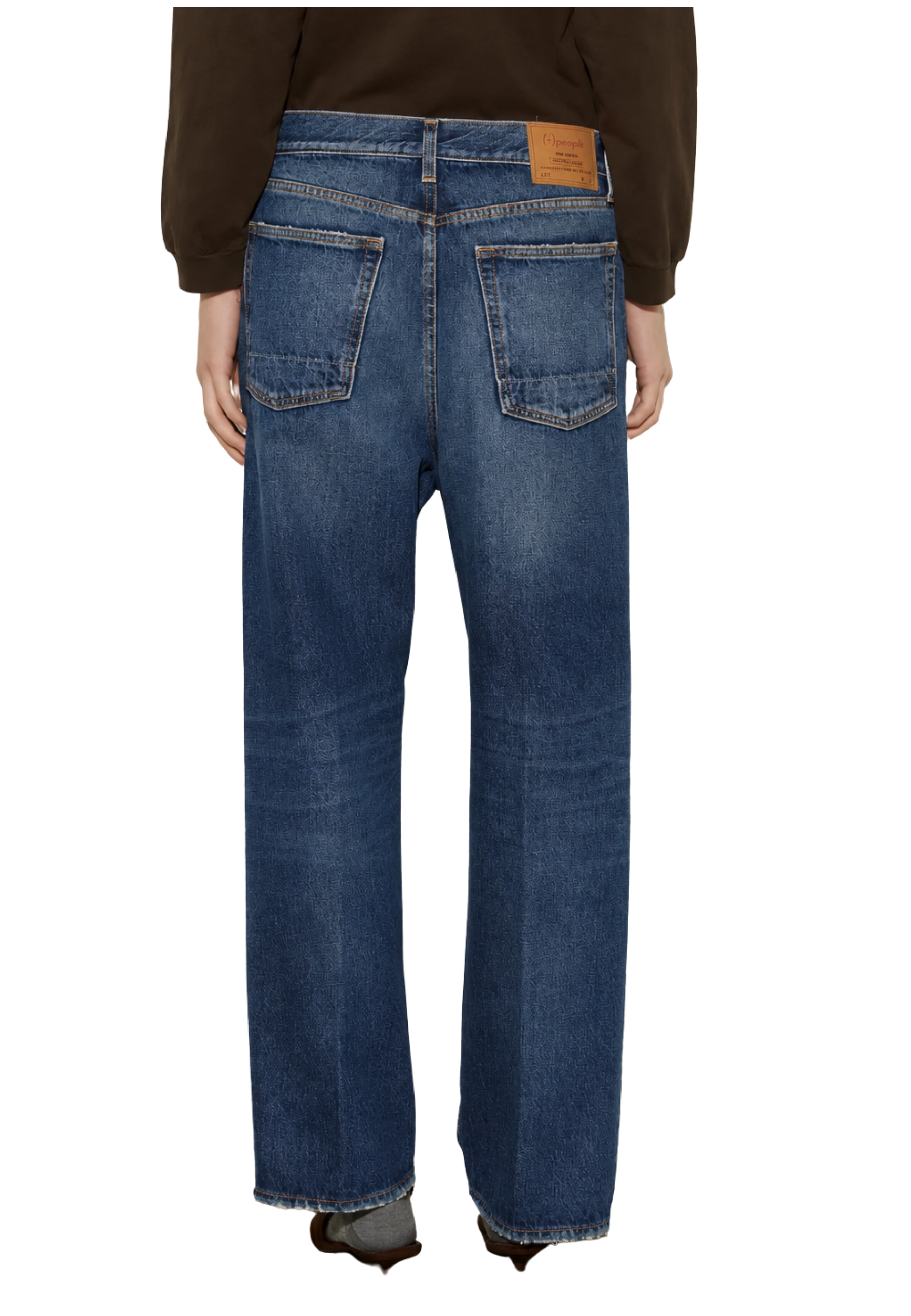 jeans large jambe People