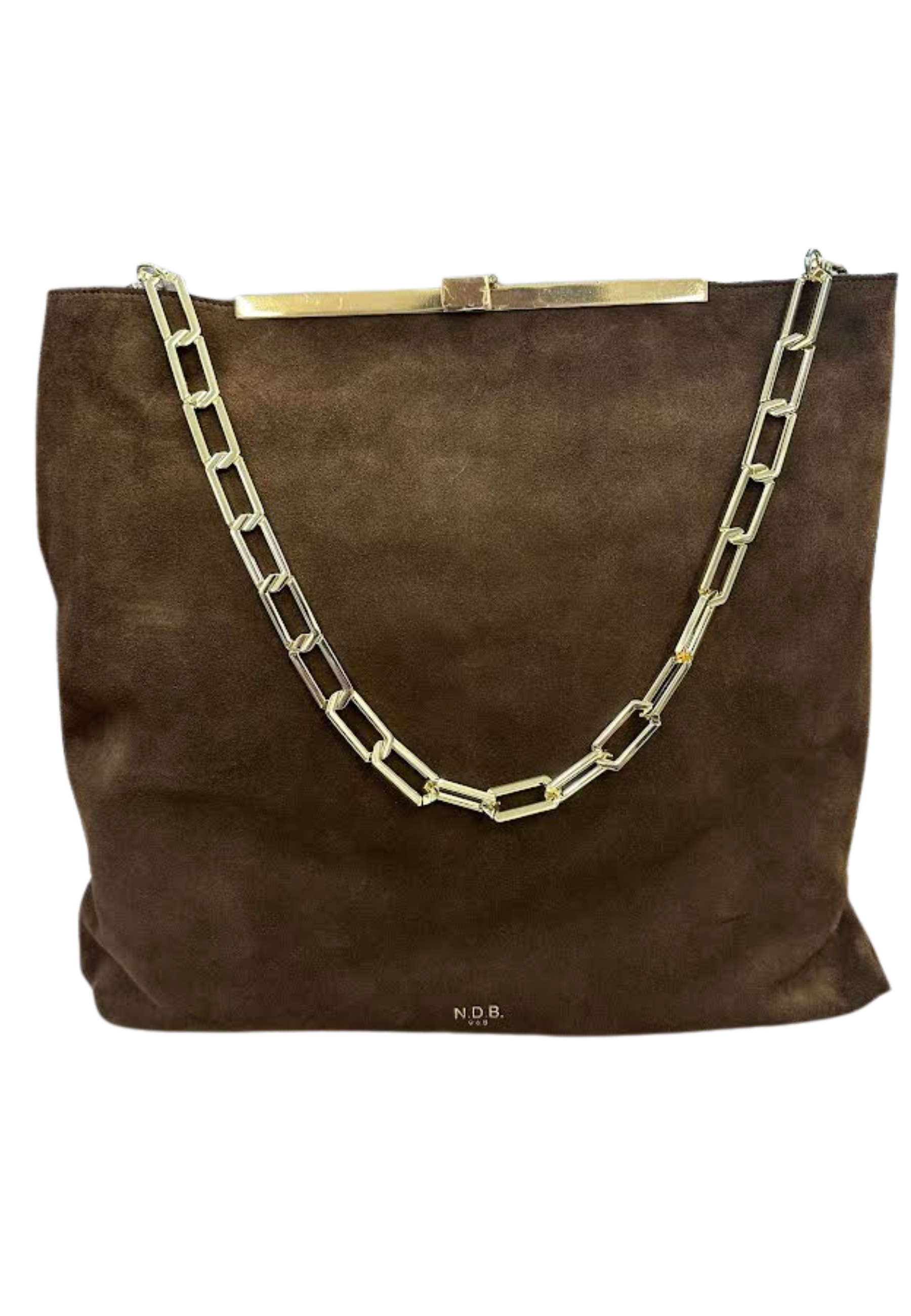 bolsa Ndb in suede