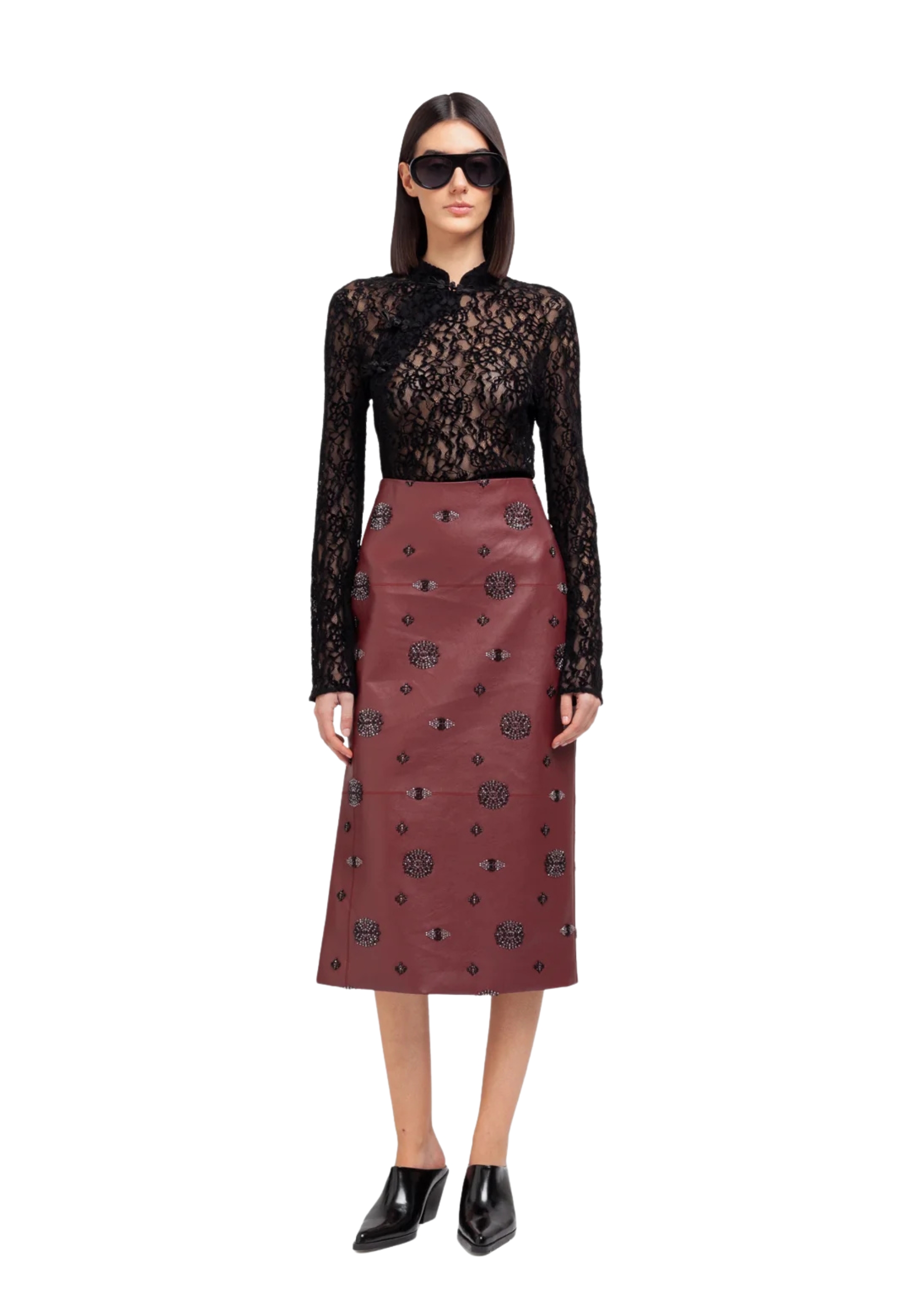 BLUSA Weili Zheng IN PIZZO 
