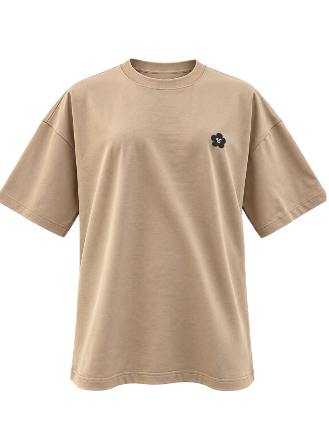 T-SHIRT APAPERKID CON STAMPA SUL RETRO 