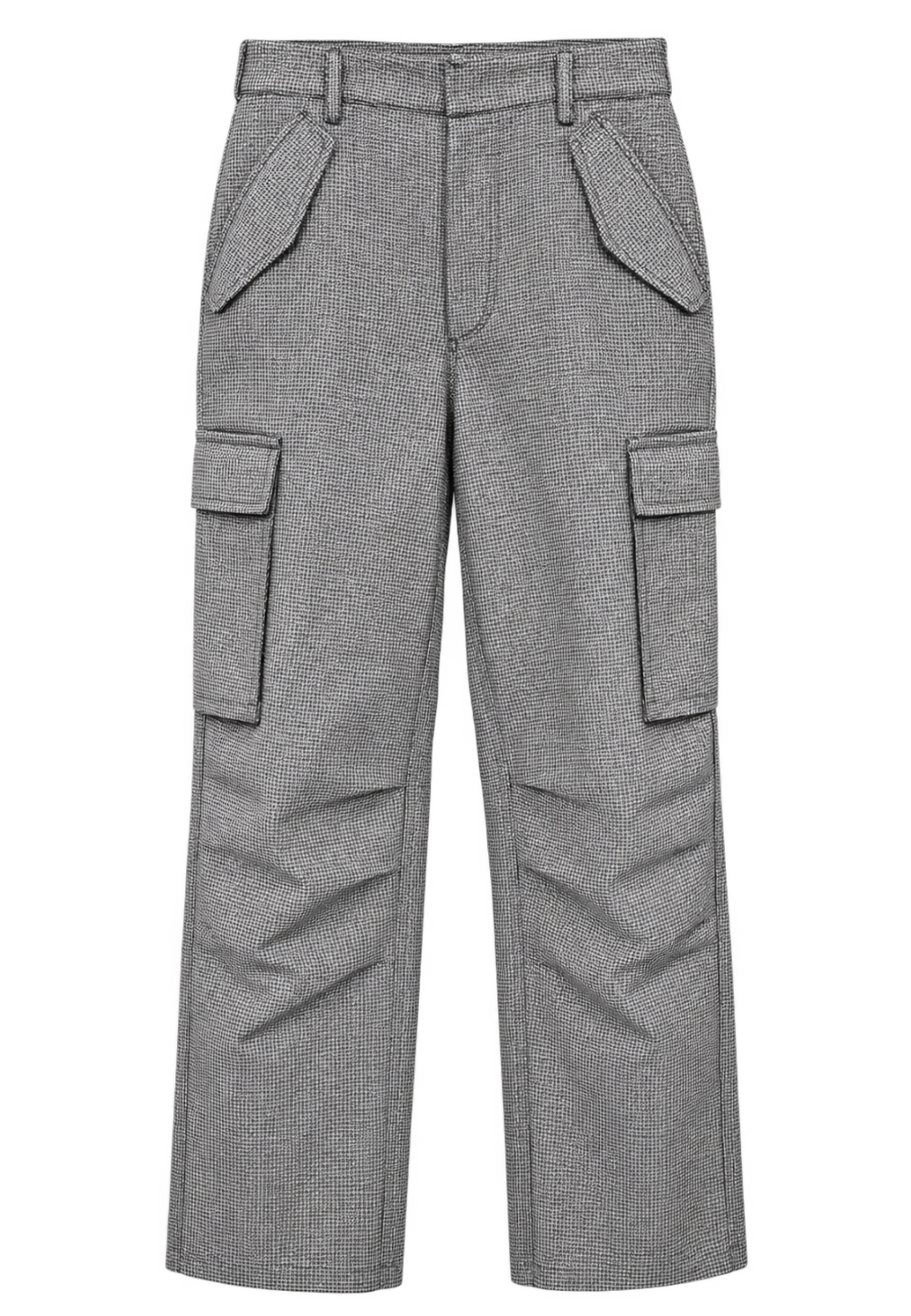 pantalones con tascone Apaperkid en pied de poule