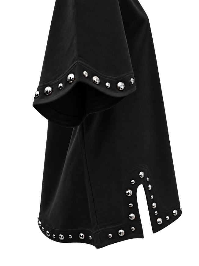 T-shirt Apaperkid with studs on sleeves