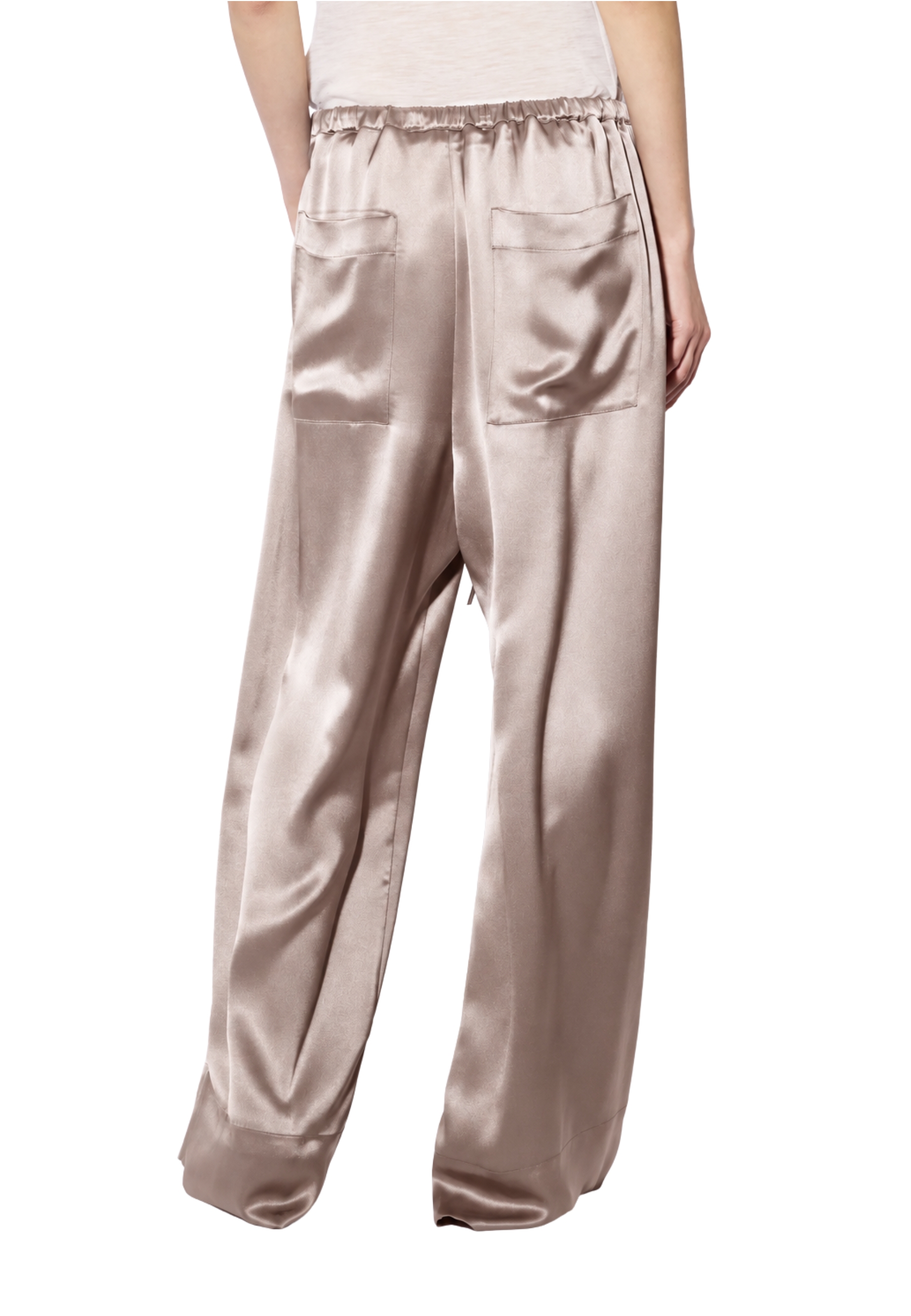 pantalones grises Liviana Conti