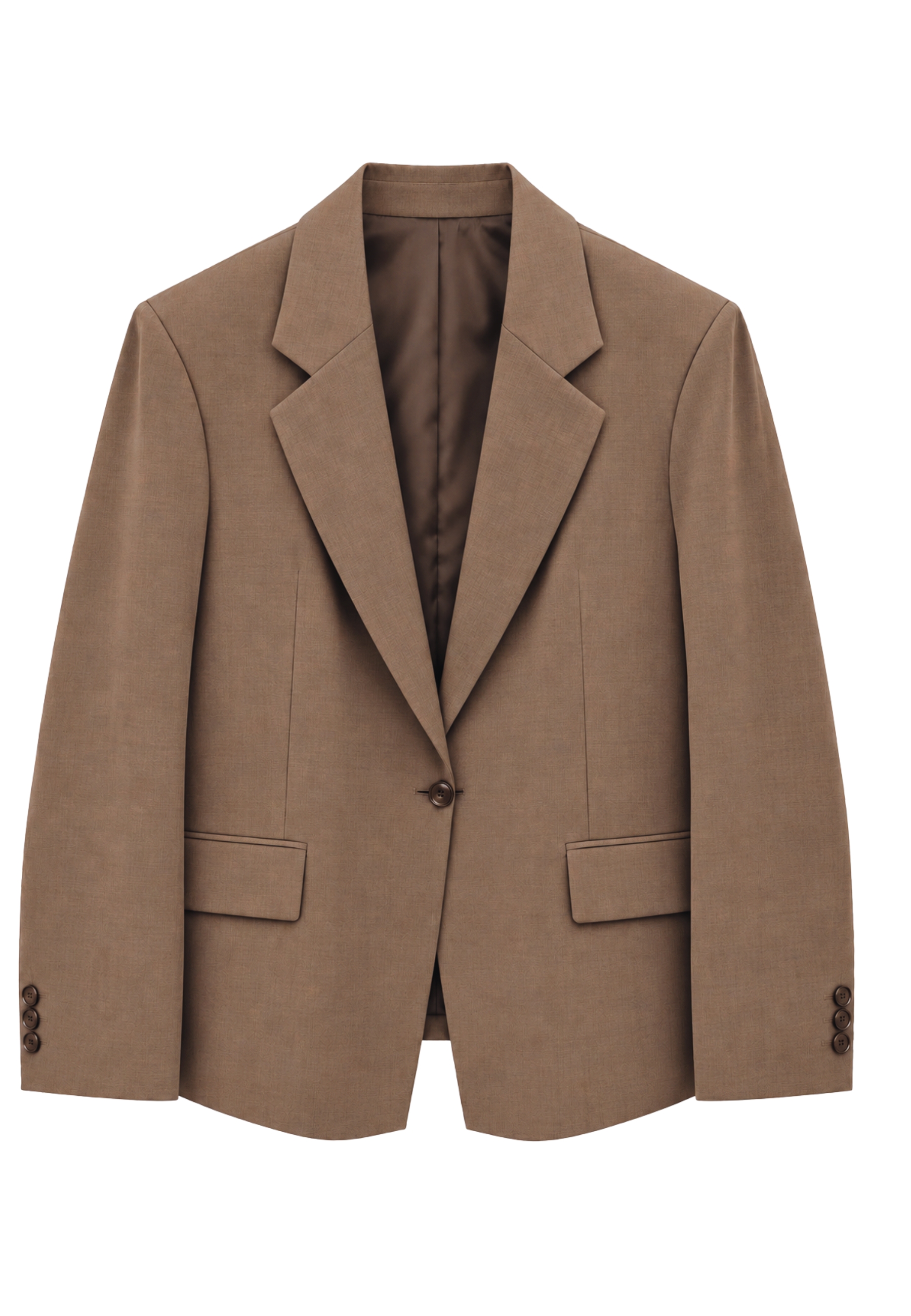 single-breasted jacket Marsem fresh wool