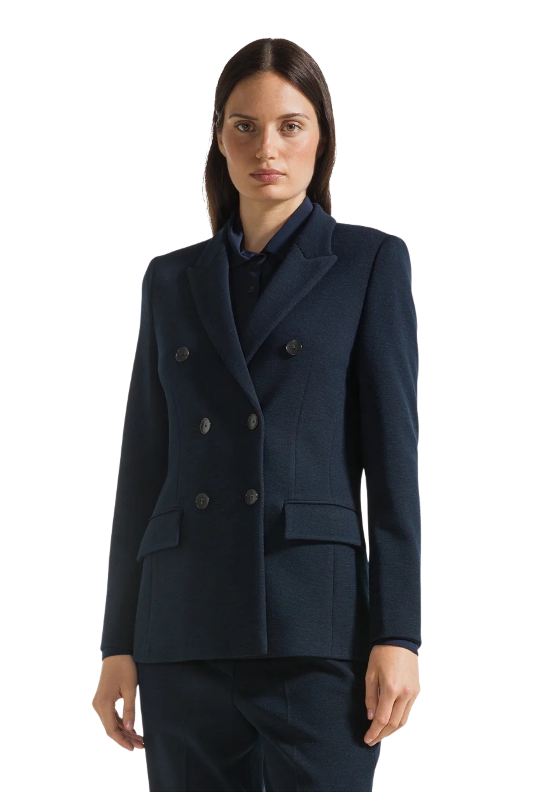 jacket Seventy double-breasted knitted