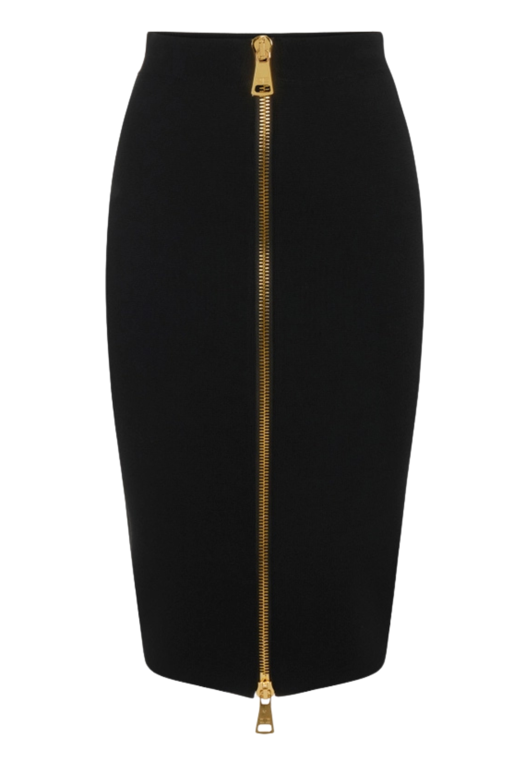 GONNA IN MAGLIA ELISABETTA FRANCHI CON ZIP 
