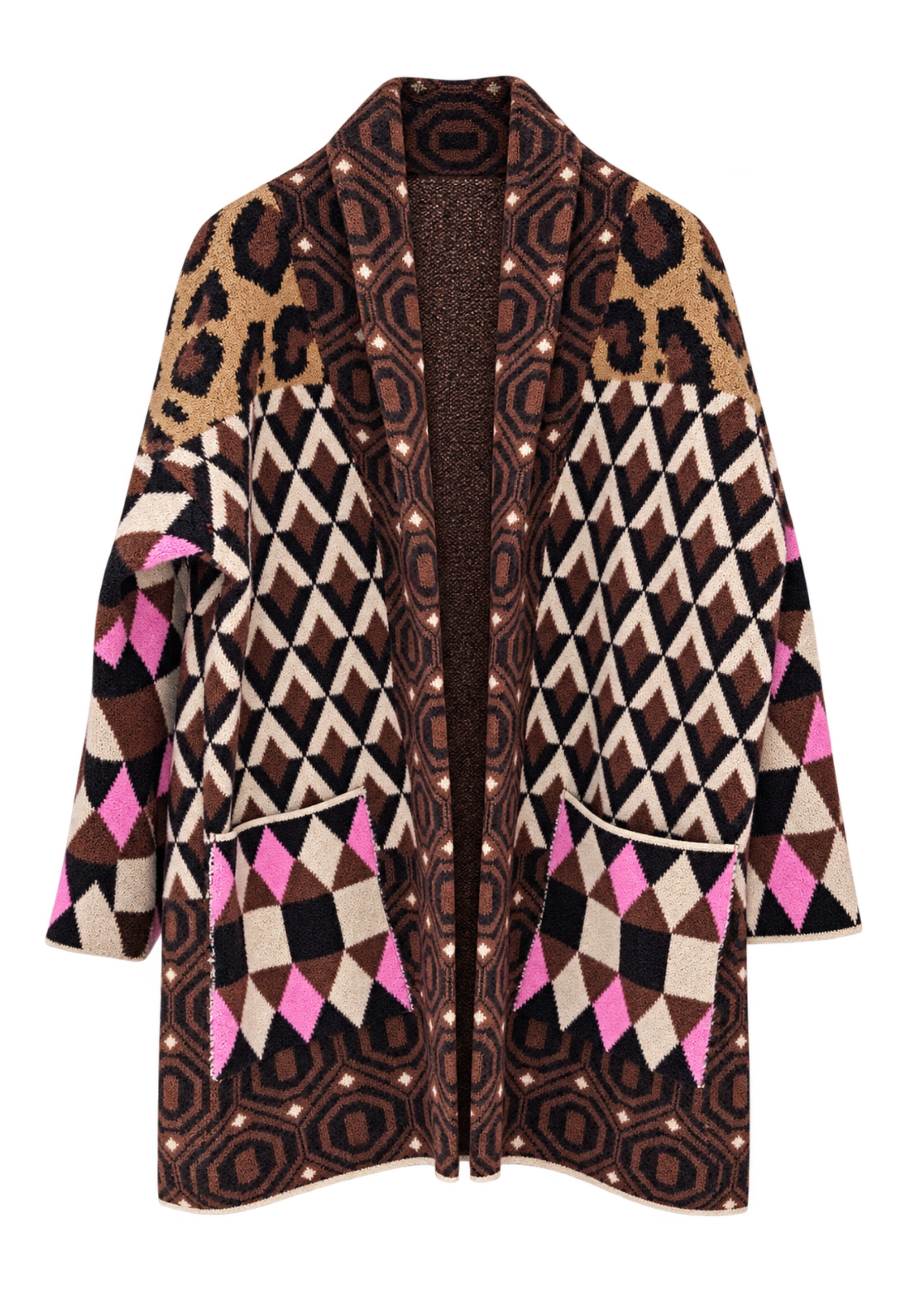 CAPPOTTO MALIPARMI IN LANA FANTASIA 
