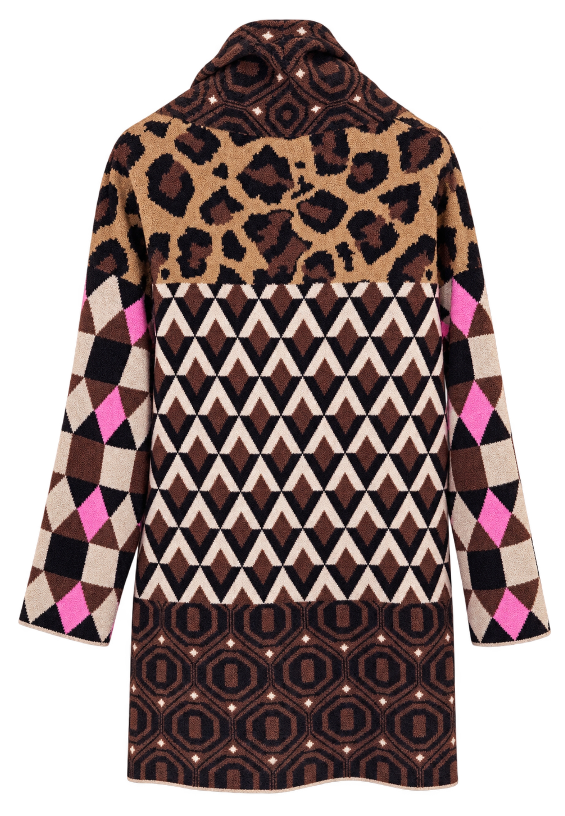 CAPPOTTO MALIPARMI IN LANA FANTASIA 