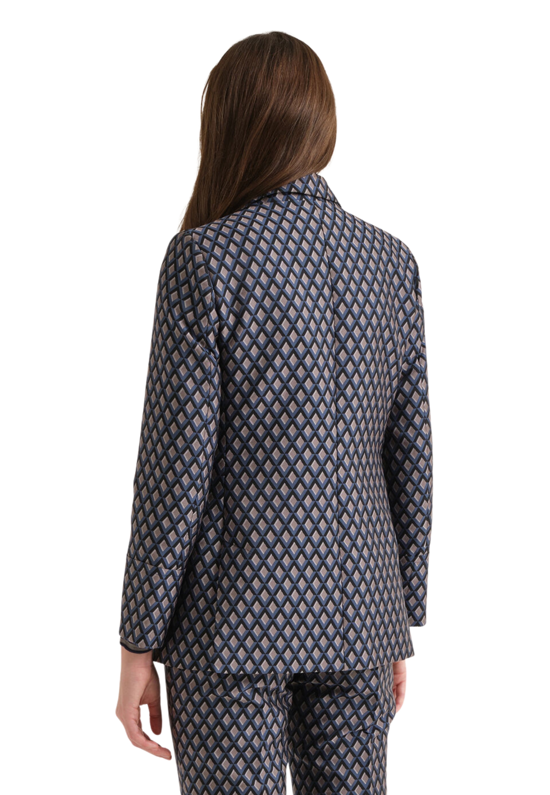 GIACCA MALIPARMI GEOMETRIC JACQUARD 