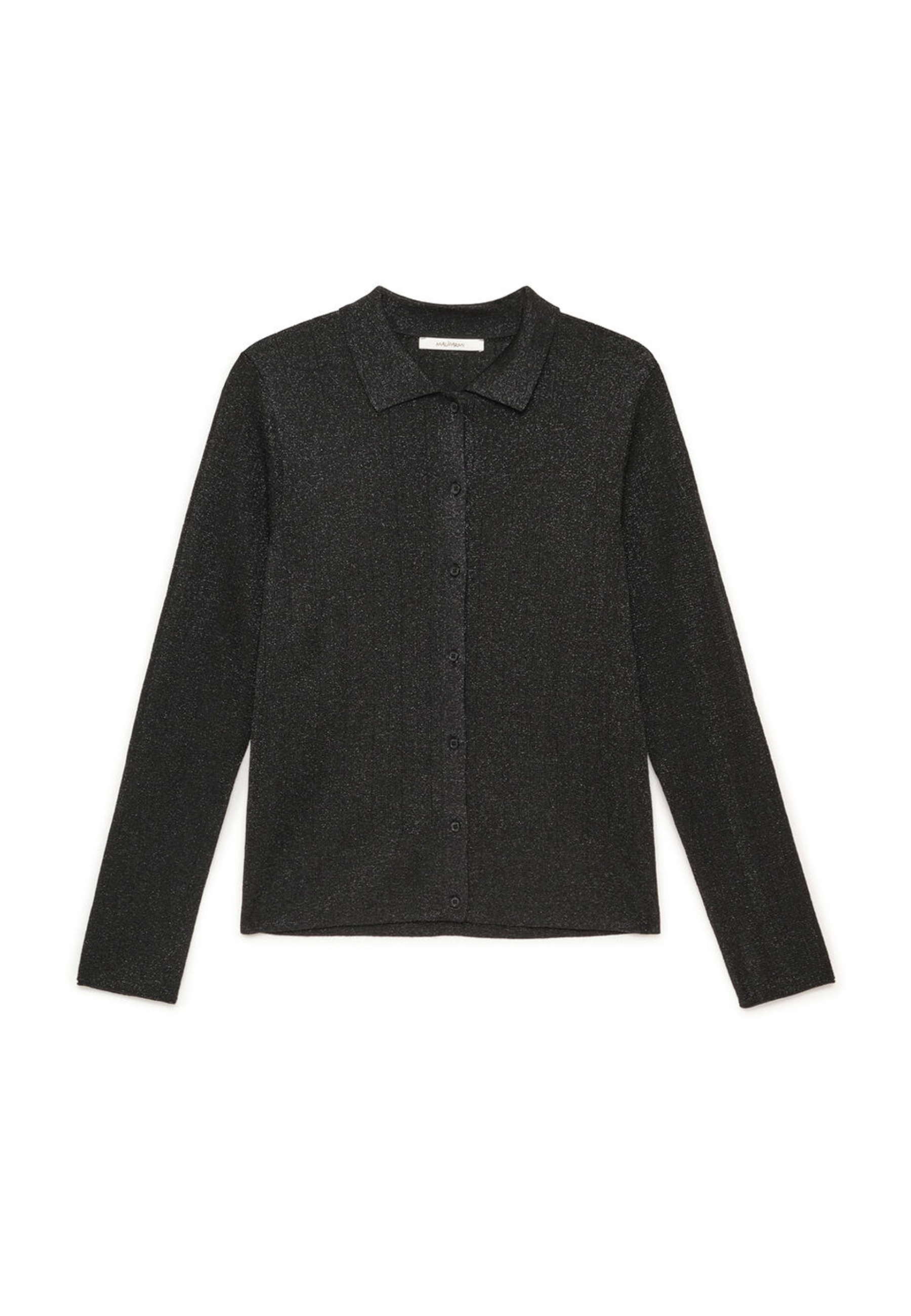 côte de lurex tricot de cardigan Maliparmi