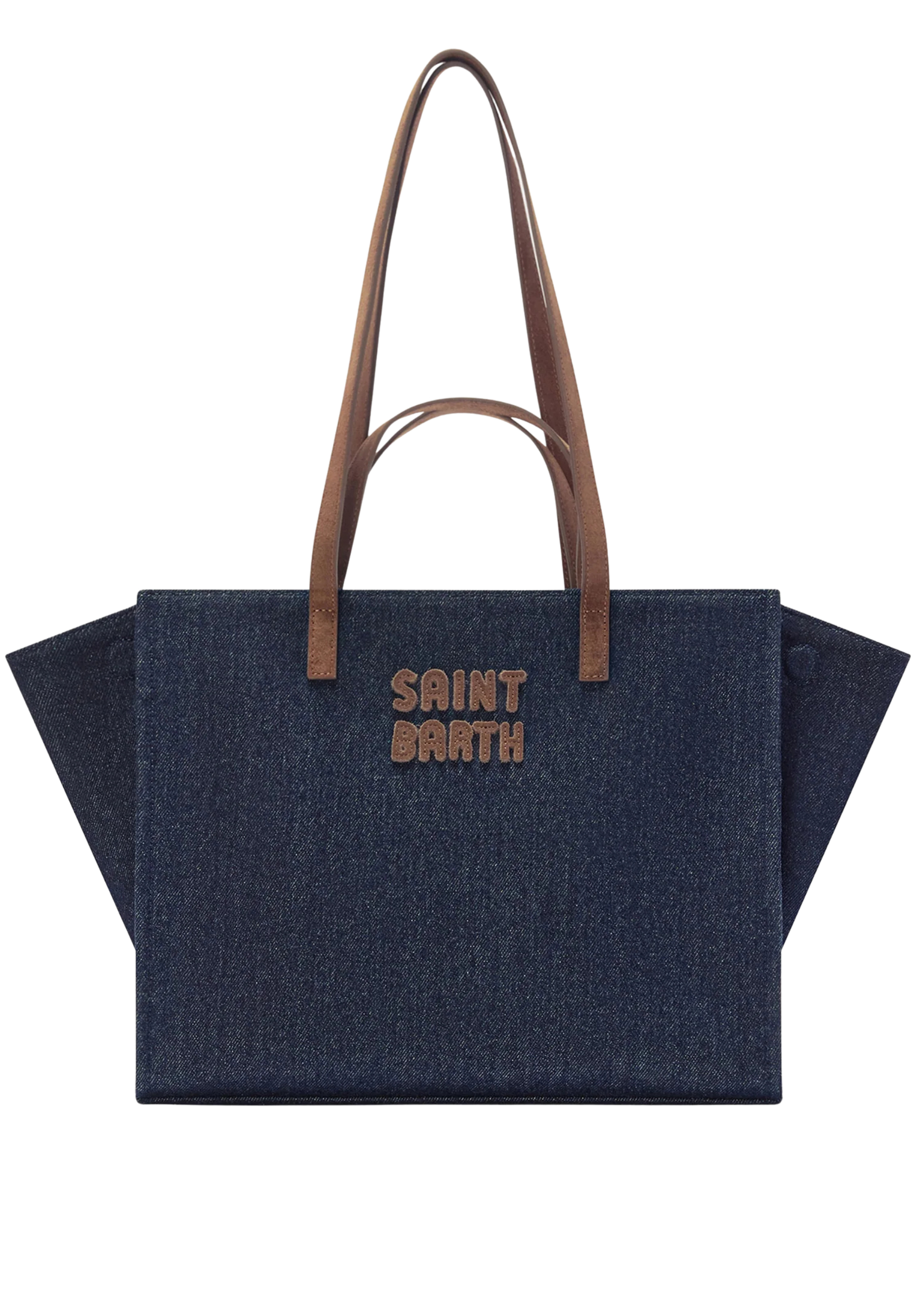Bolsa mediana Saint Barth Contrast logo