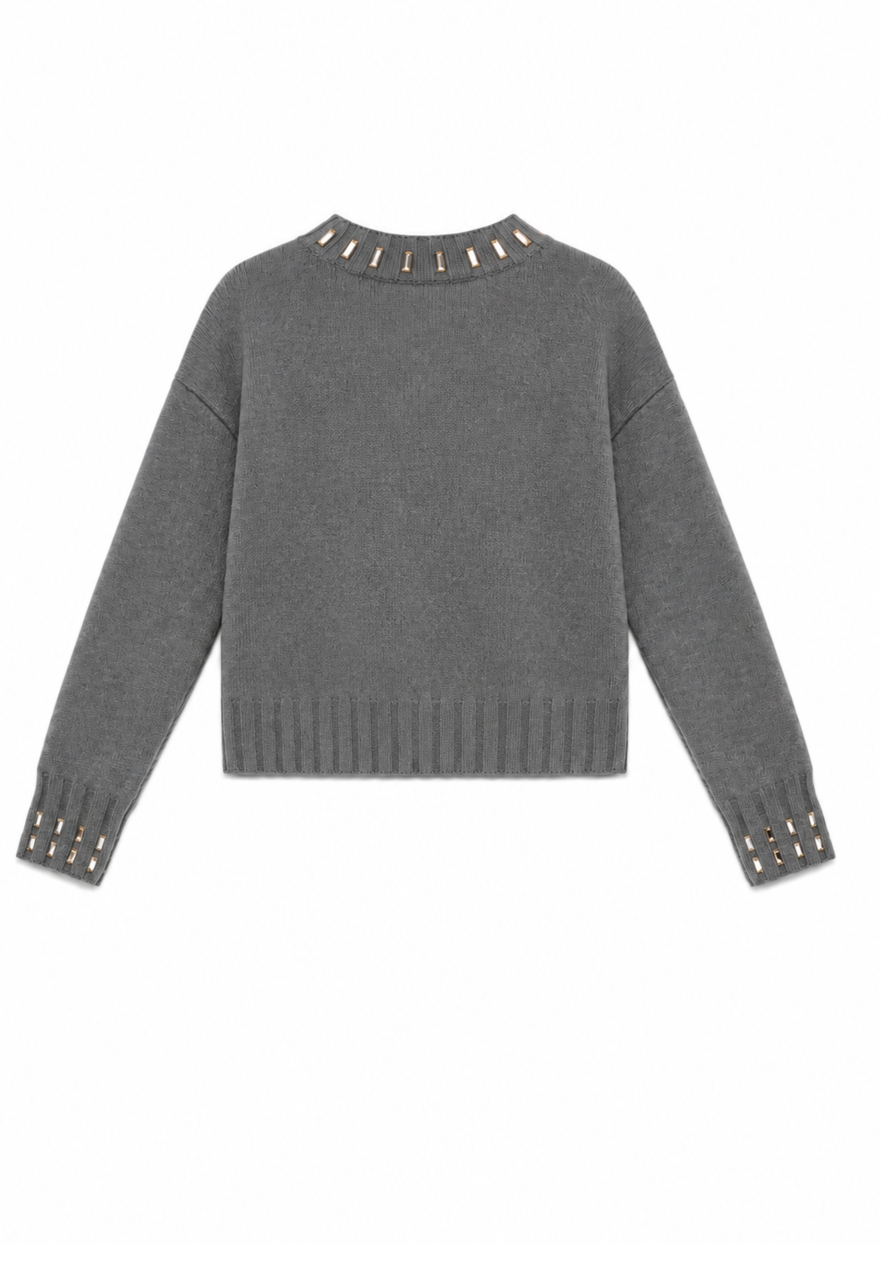 knitted wool embroidery Maliparmi