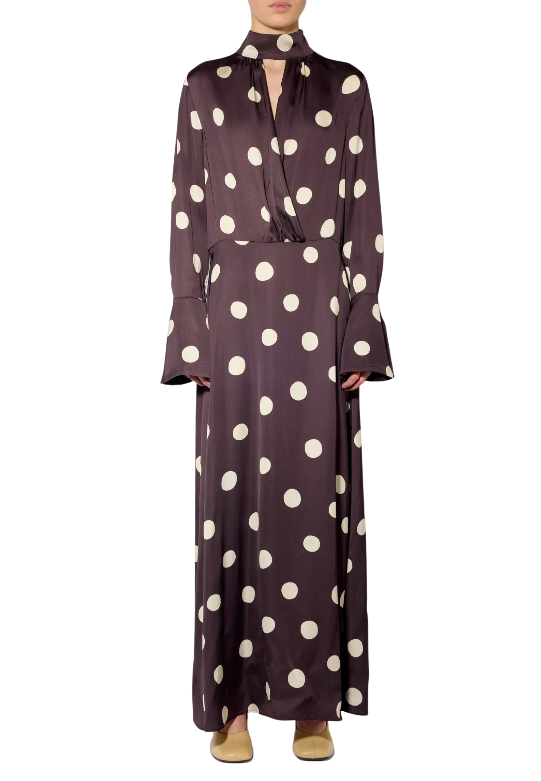 Kleid mit Logo Liviana Conti