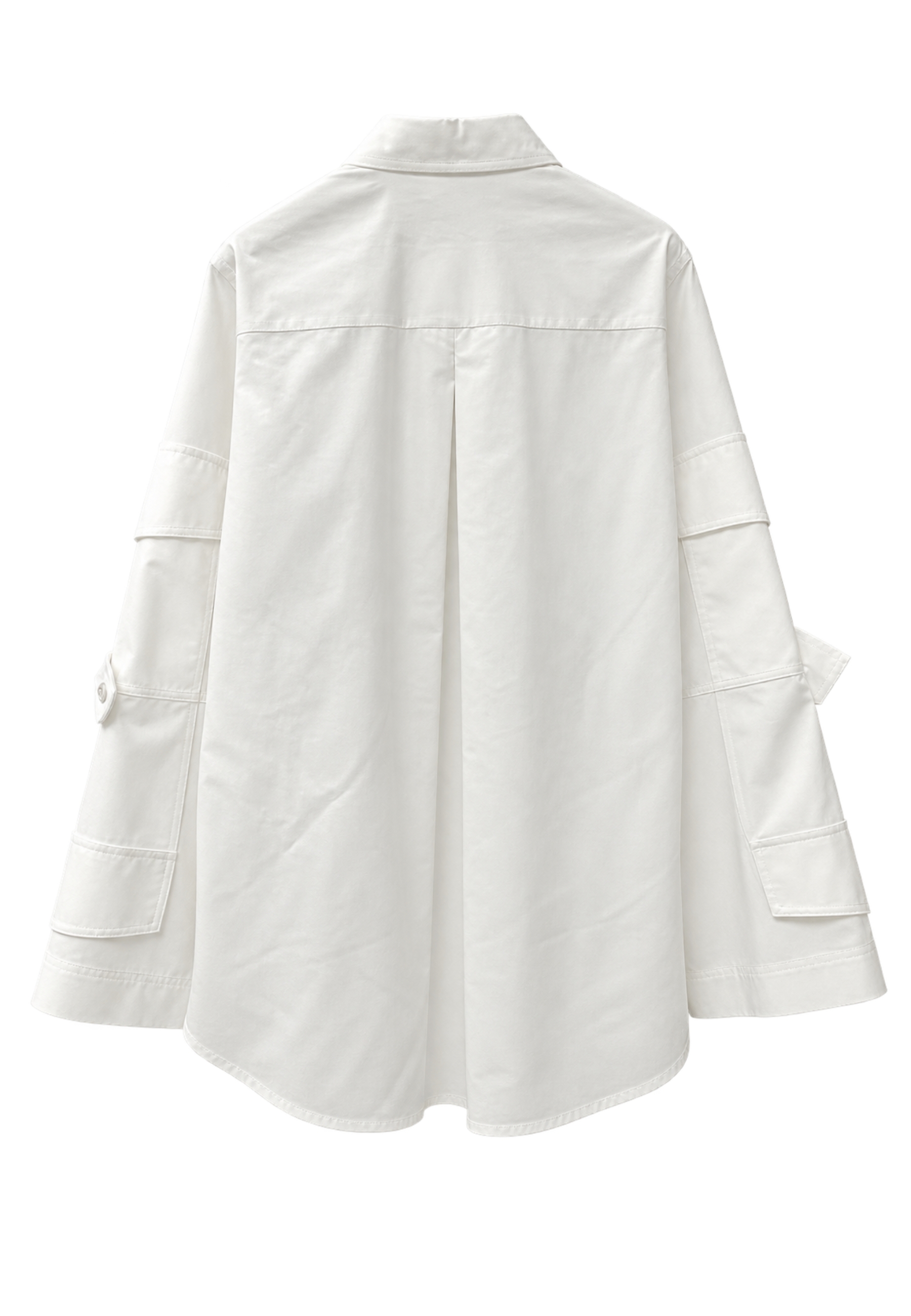 shirt with pockets on sleeves Meimeij