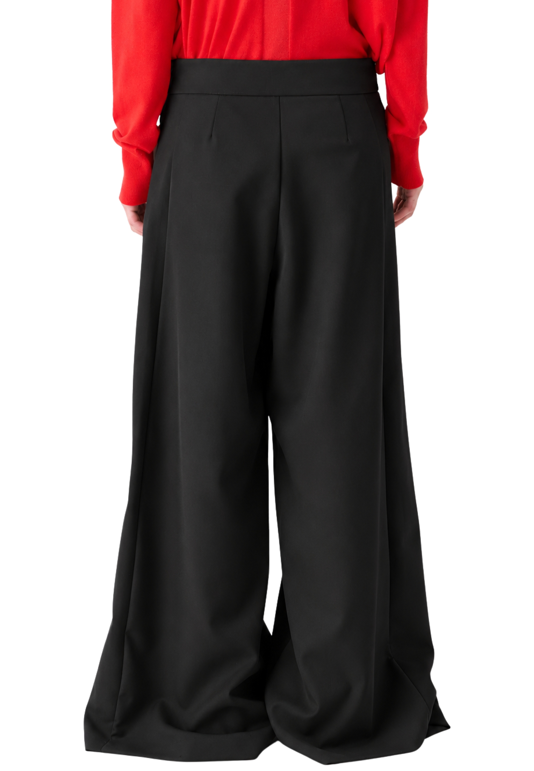 PANTALONE AMPIO IN MISTO LANA MEIMEIJ 
