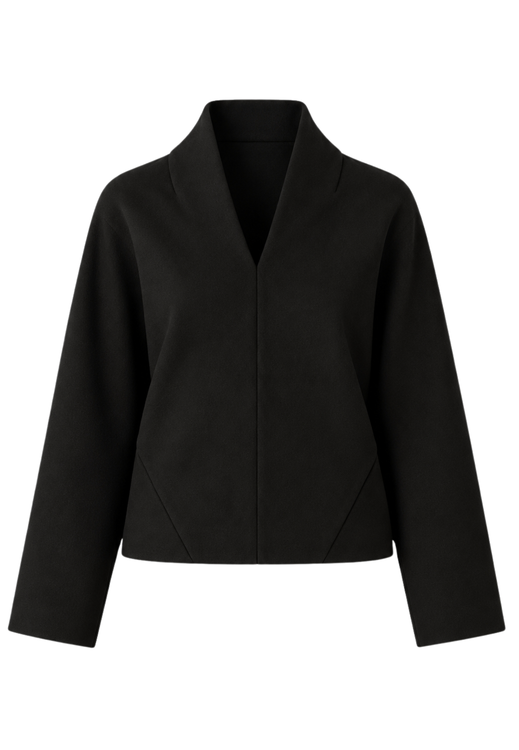 blusa met A V halslijn in een schild Meimeij