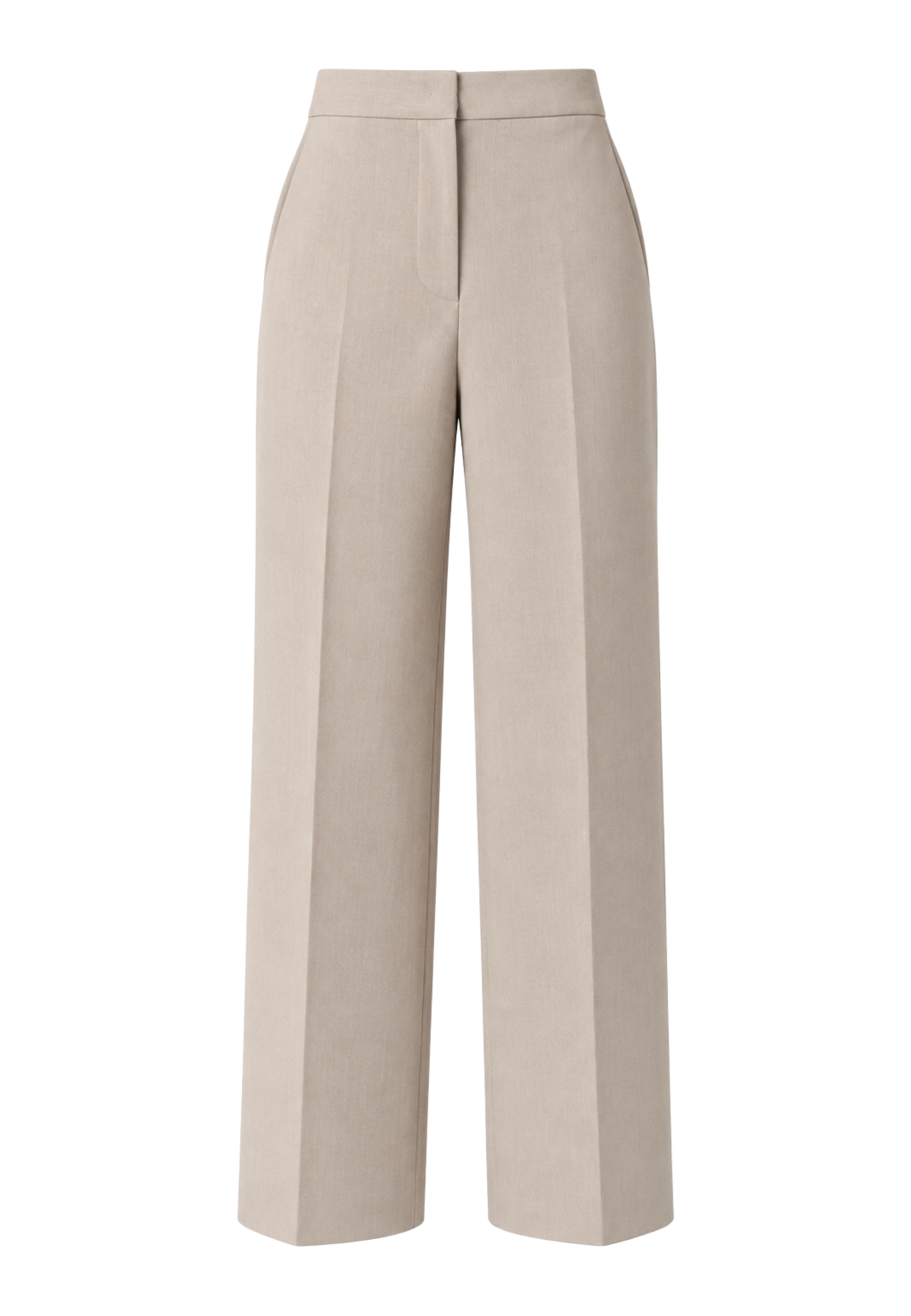 PANTALONE CLASSICO DI LINEA DRITTA IN MISTO LANA MEIMEIJ 