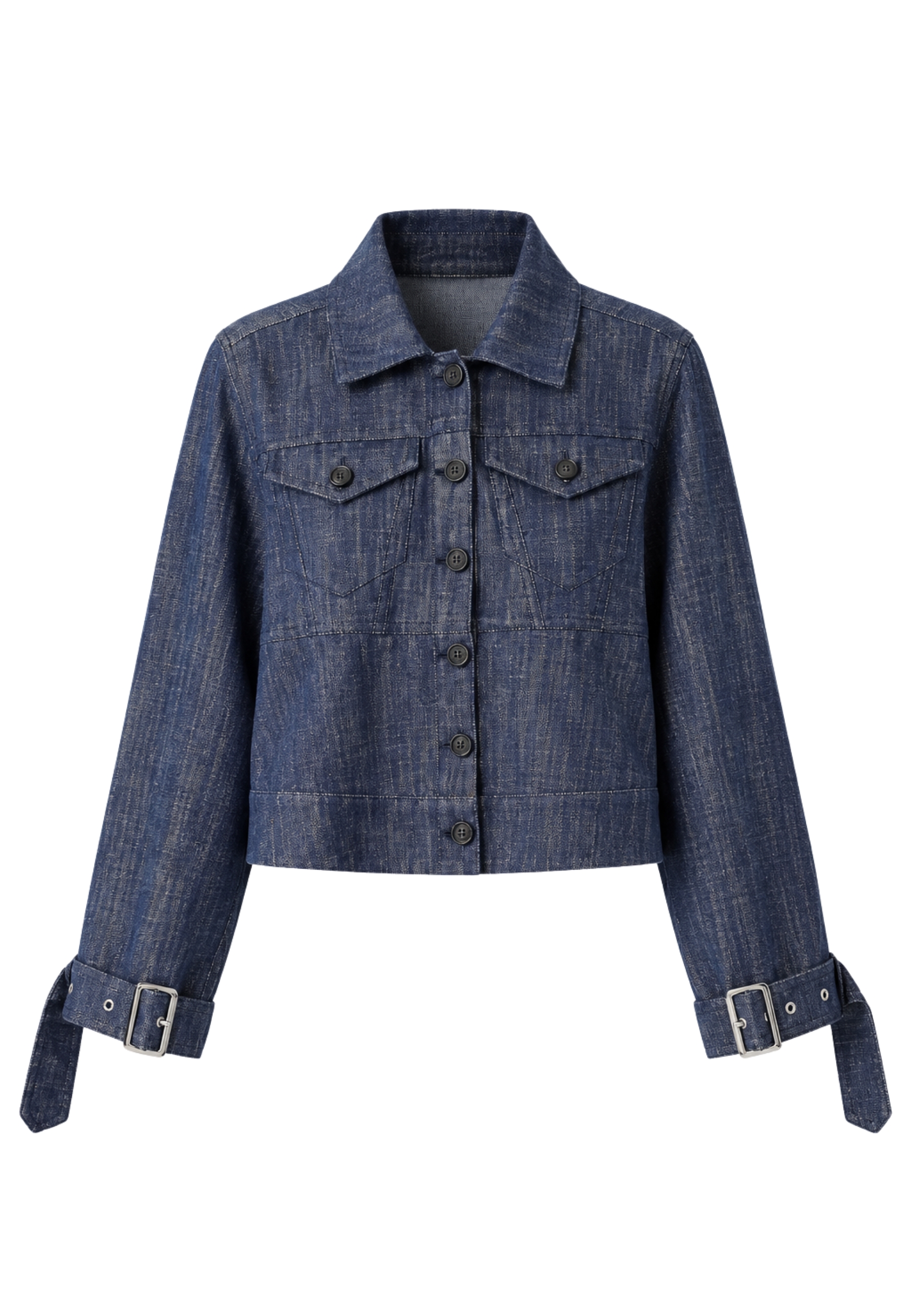 GIACCA JEANS CON FIBBIE MEIMEIJ 