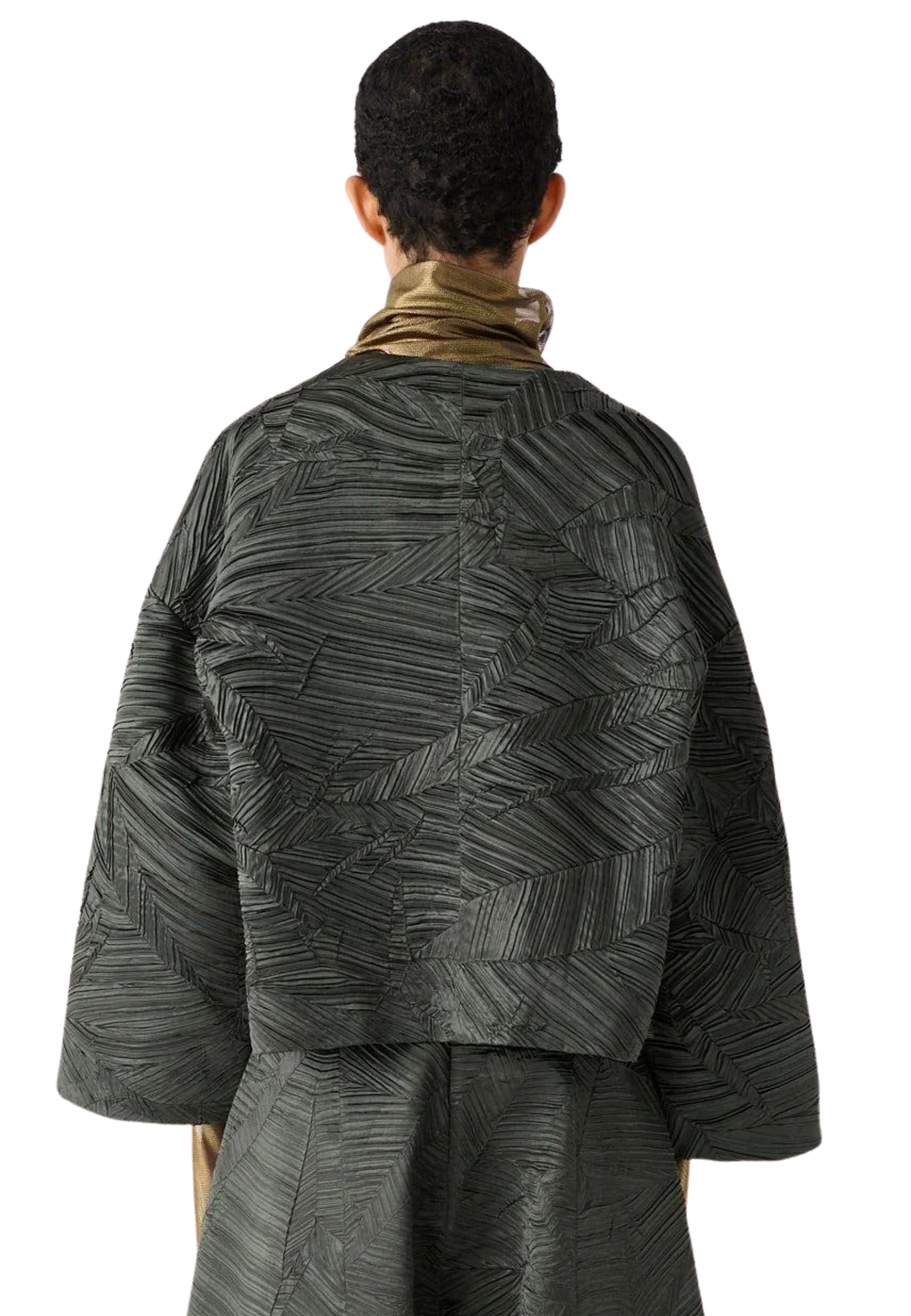 chaqueta corta plegada Meimeij