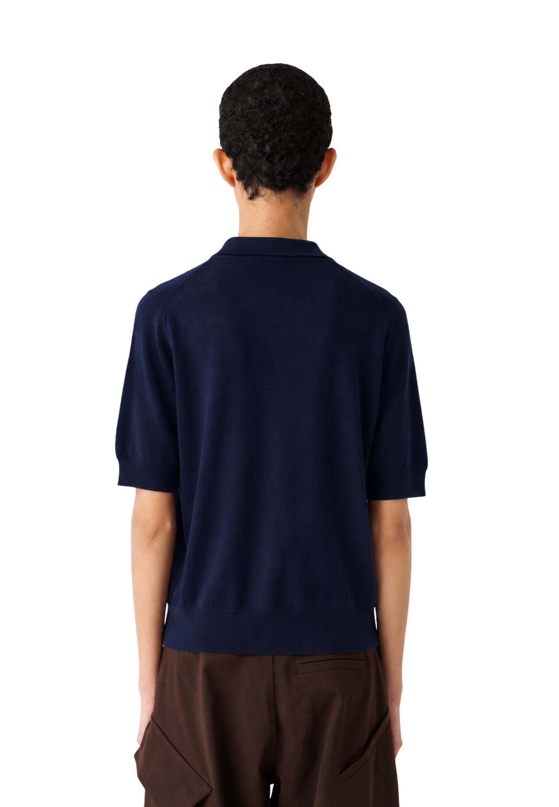 MAGLIA MANICA CORTA IN PURA LANA MEIMEIJ 