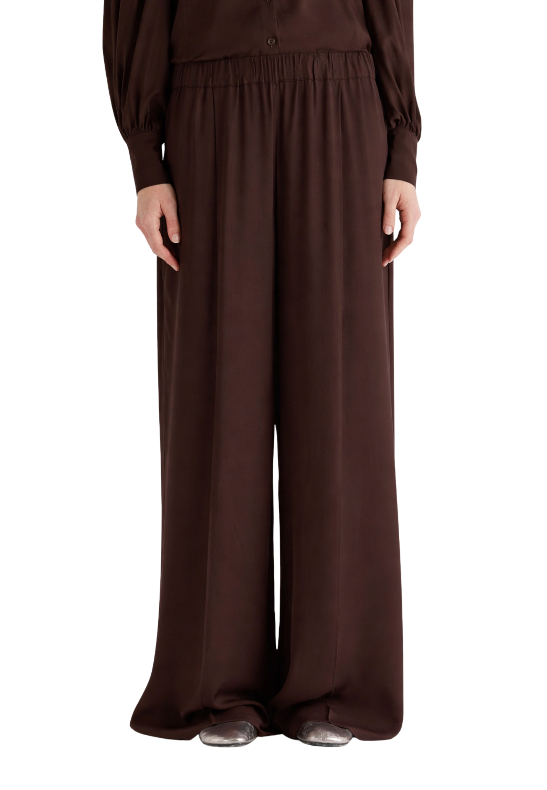 Women's trousers Meimeij soft with elastic waist