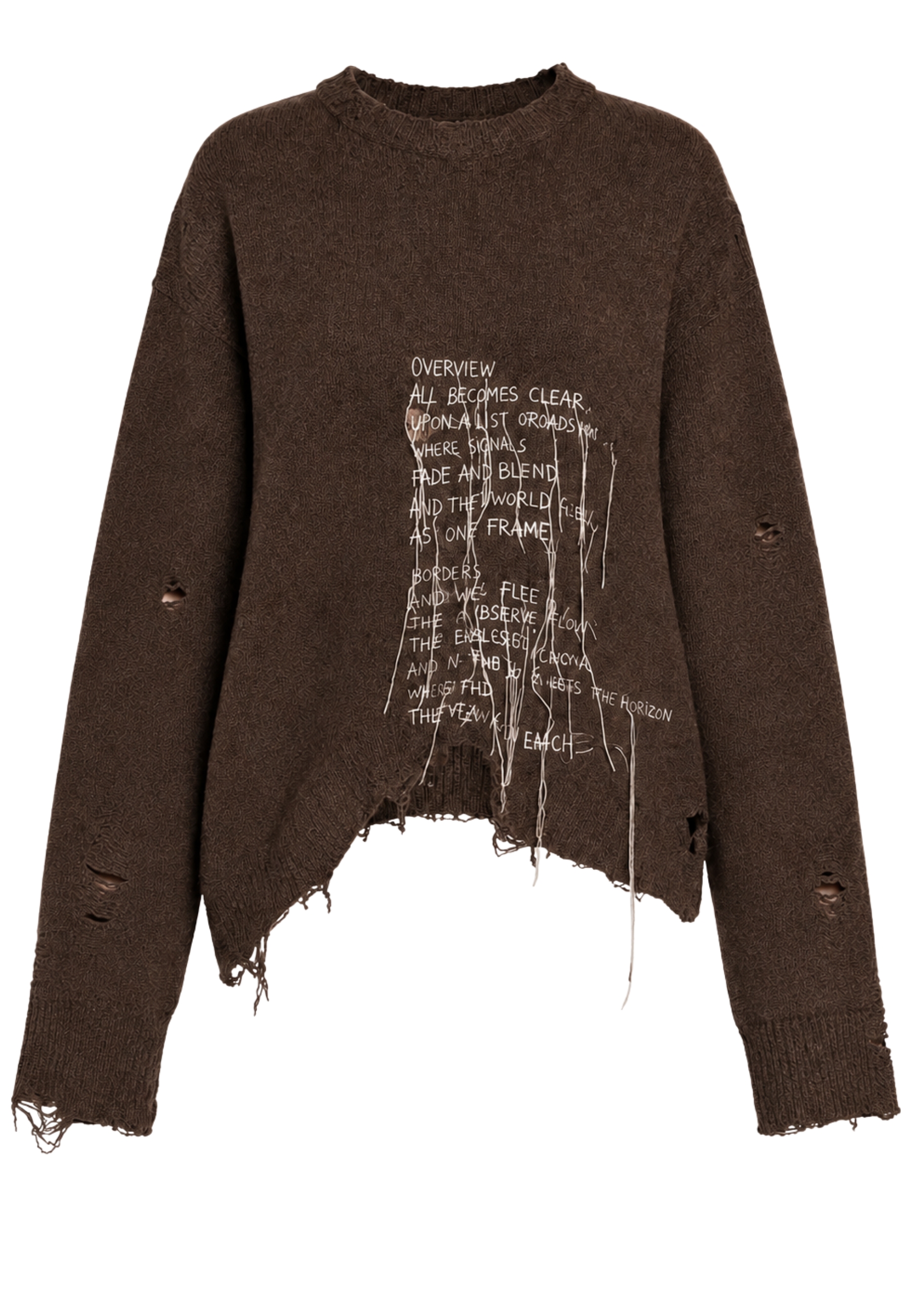 Embroidered Crew Pullover Akep