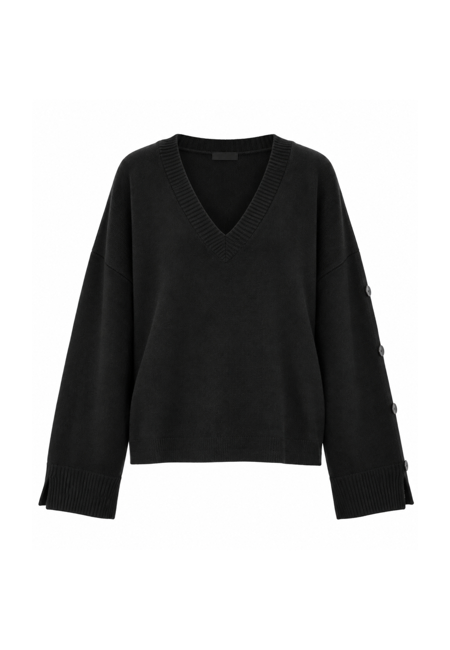 Tirador bordado V-neck Akep