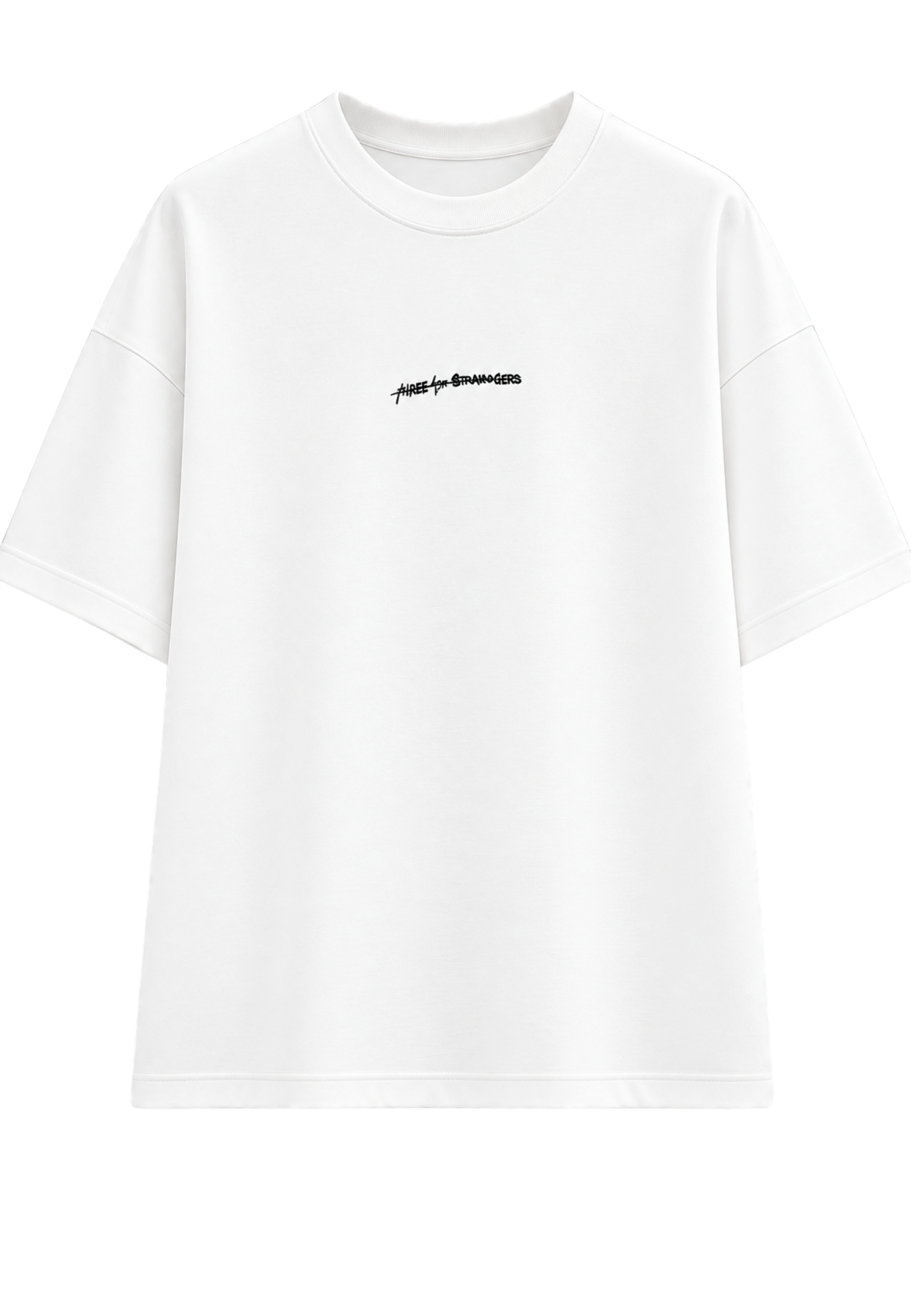 T-shirt Me Mento Mine black sewn logo