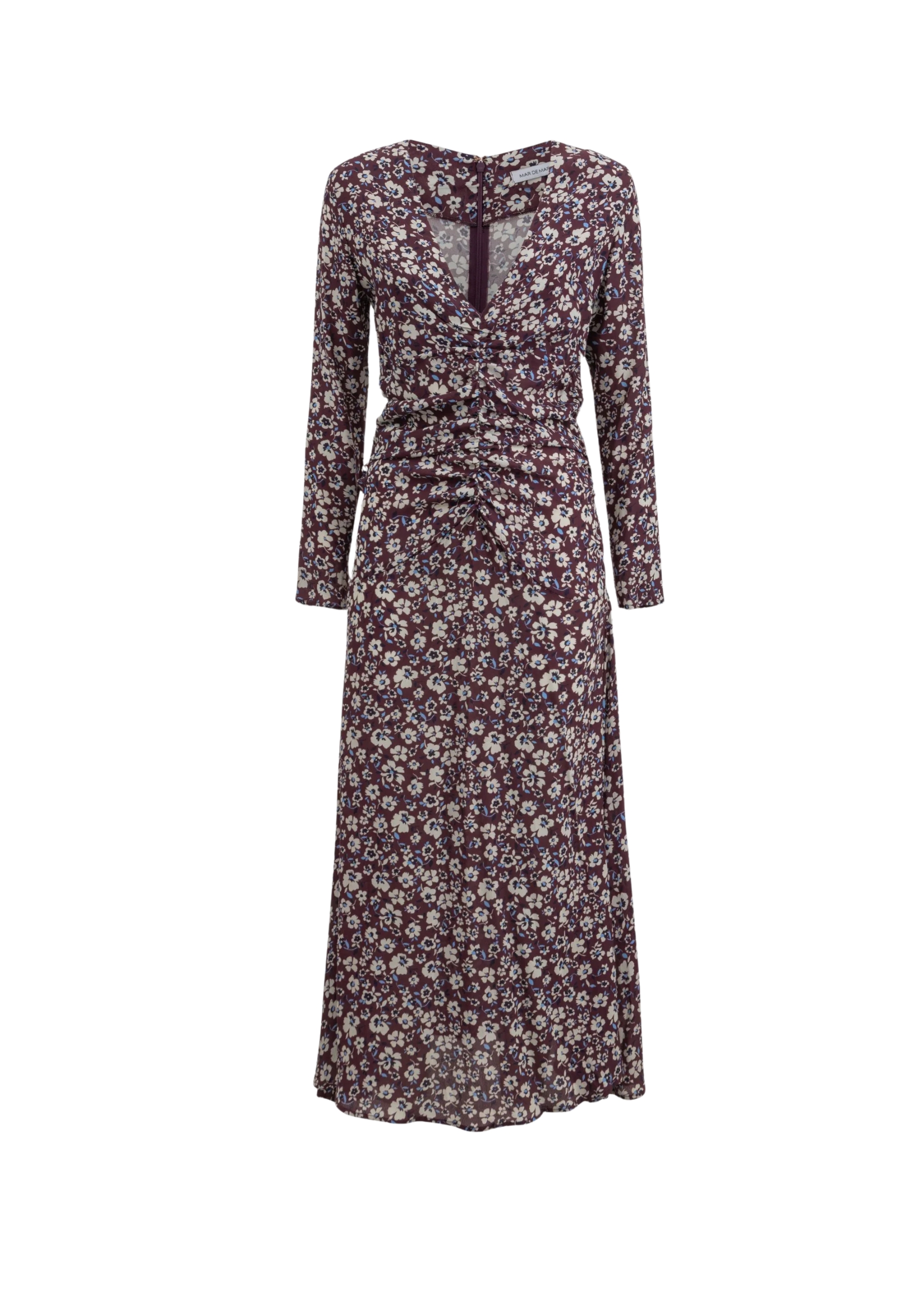 Taille Kleid mit Locken Mar De Margaritas