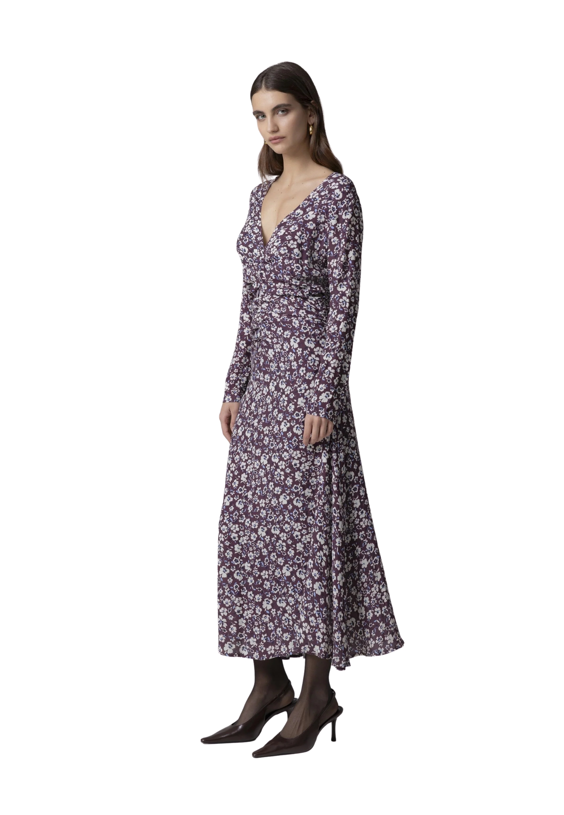 Taille Kleid mit Locken Mar De Margaritas
