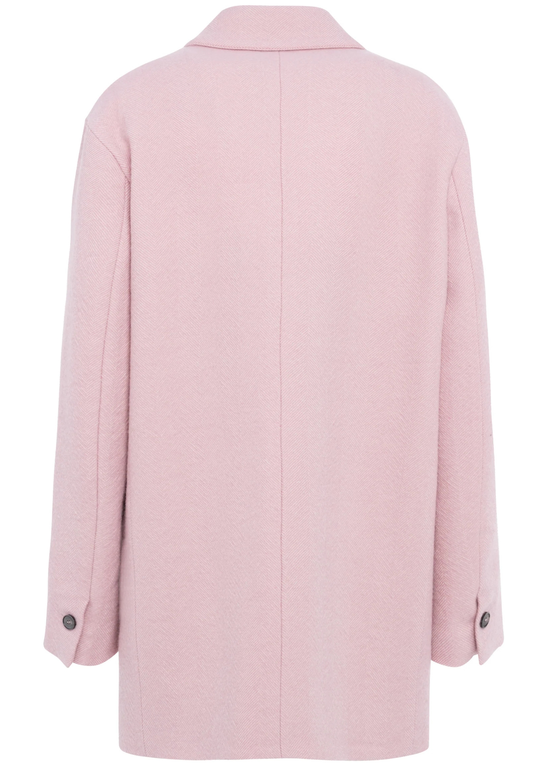 Veste en tissu Tela tweed rose à deux seins