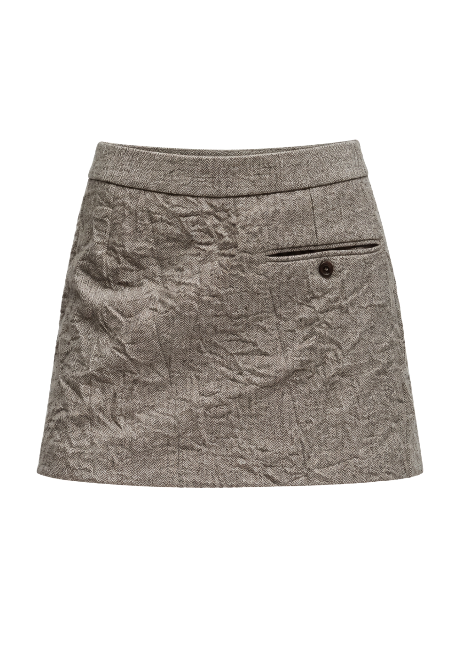 GONNA FLORA ERIKA CAVALLINI SPIGATO BEIGE 