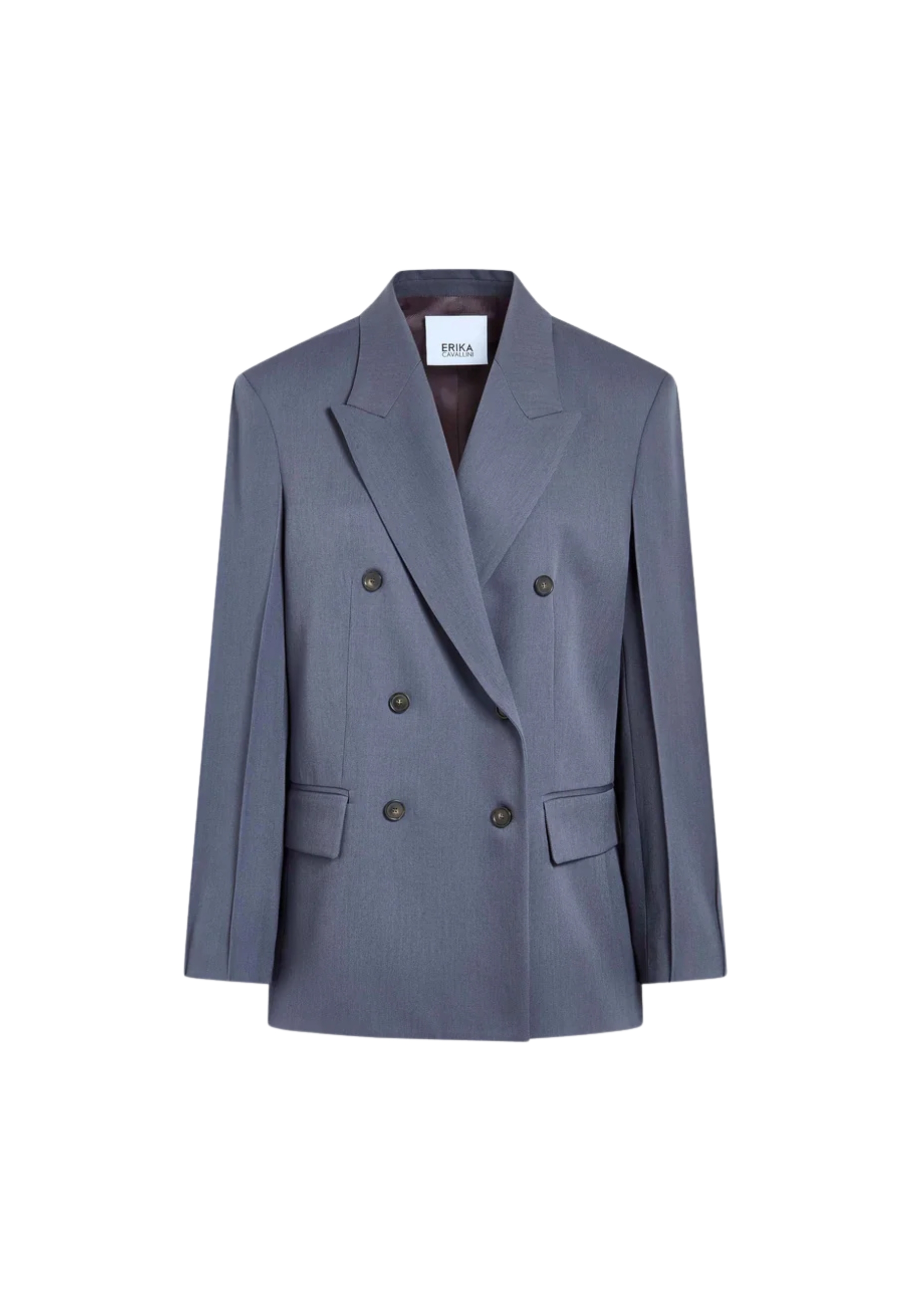 chaqueta de madera Erika Cavallini