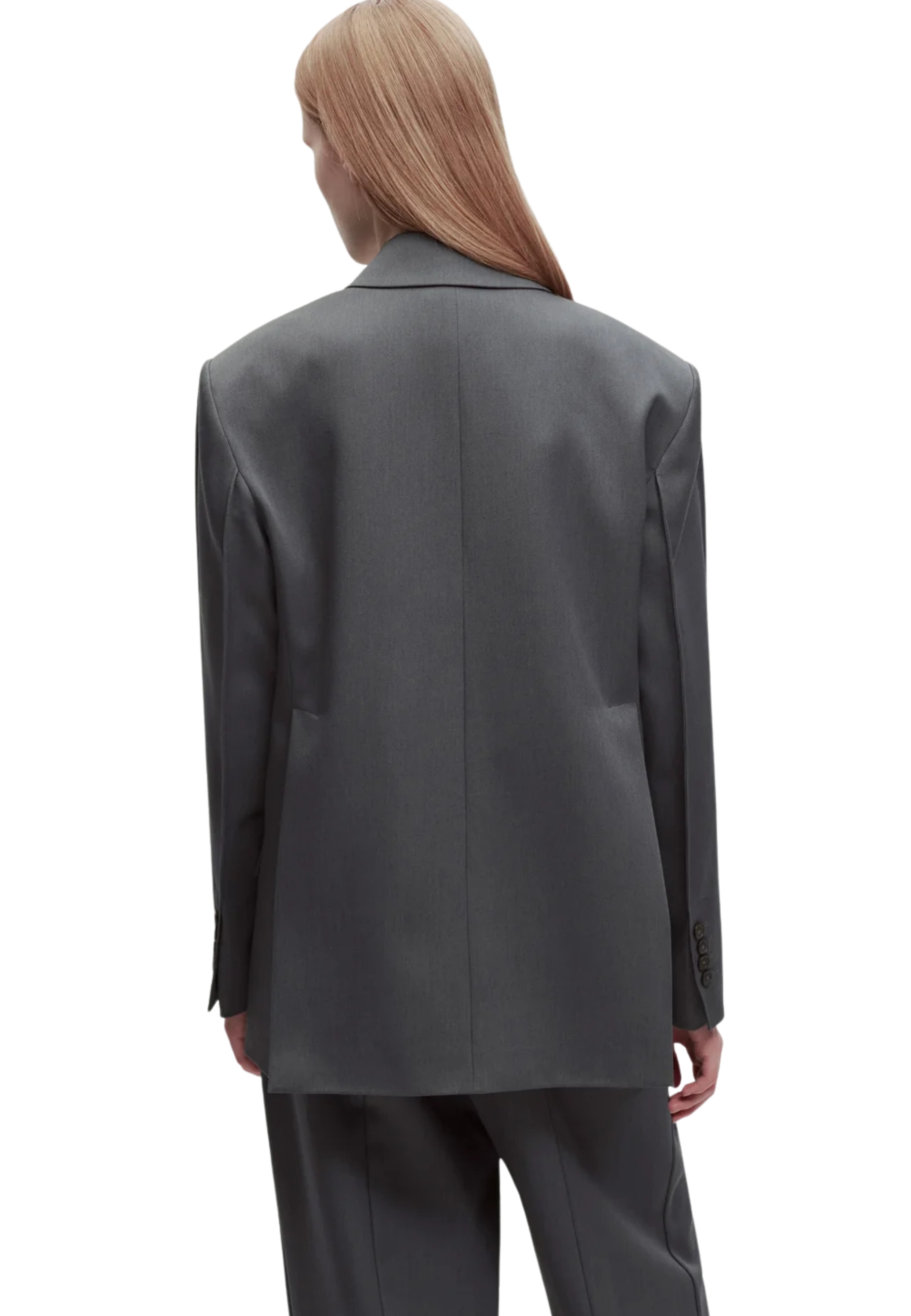 chaqueta de madera Erika Cavallini