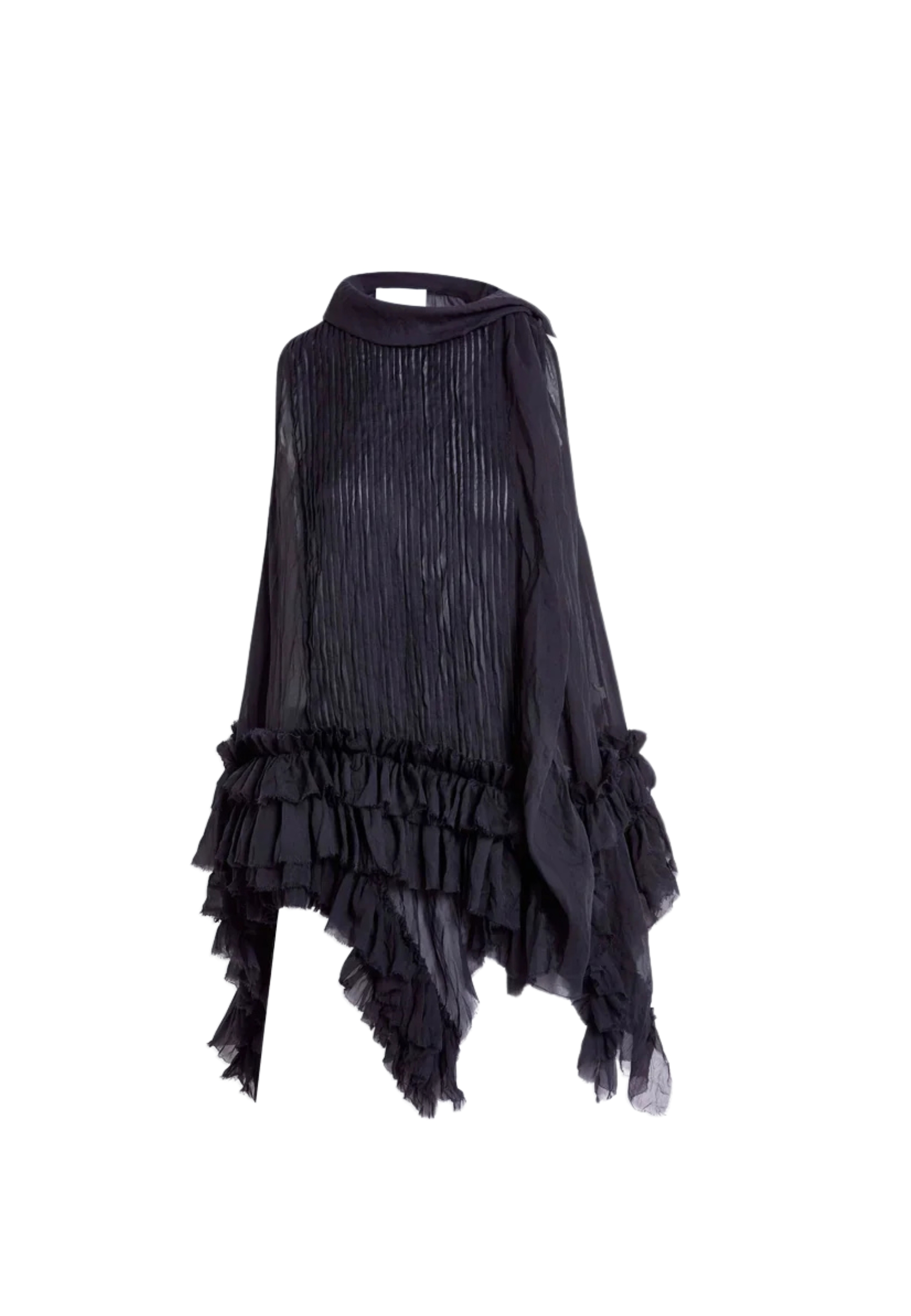 TOP LUCIO ERIKA CAVALLINI IN CHIFFON 