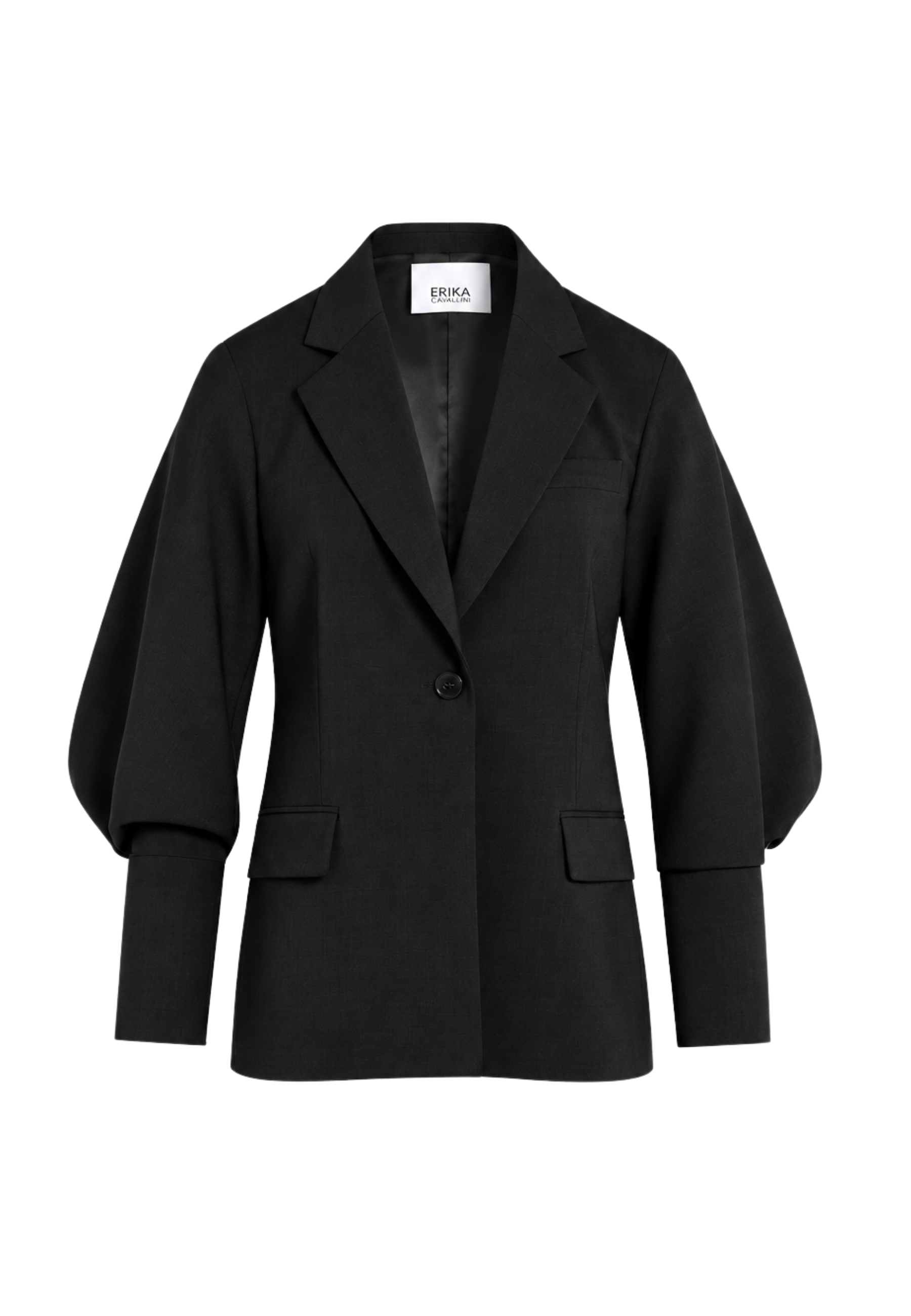 chaqueta Erika Cavallini con manga abierta
