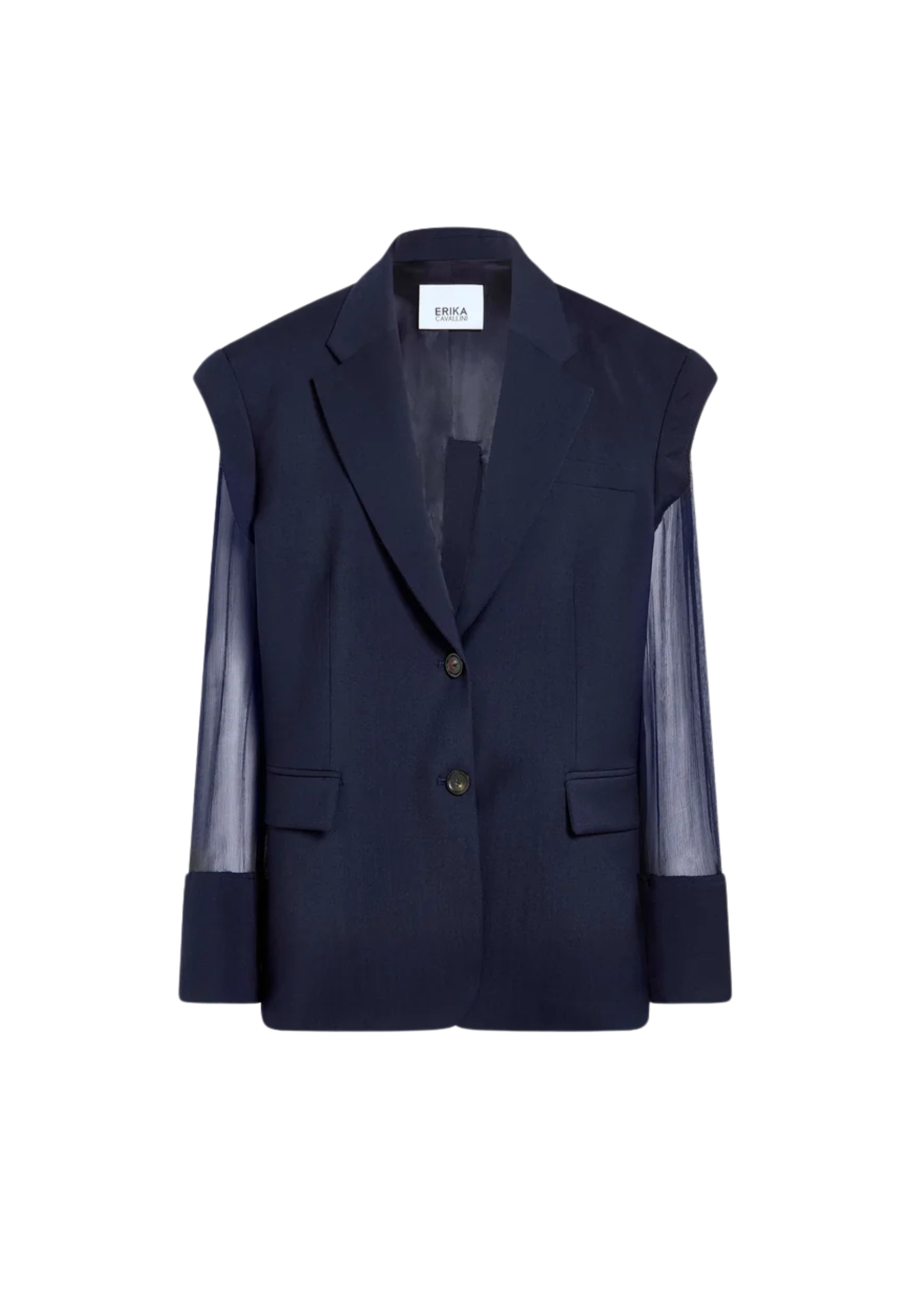 Chaqueta de Alice Erika Cavallini manga transparente