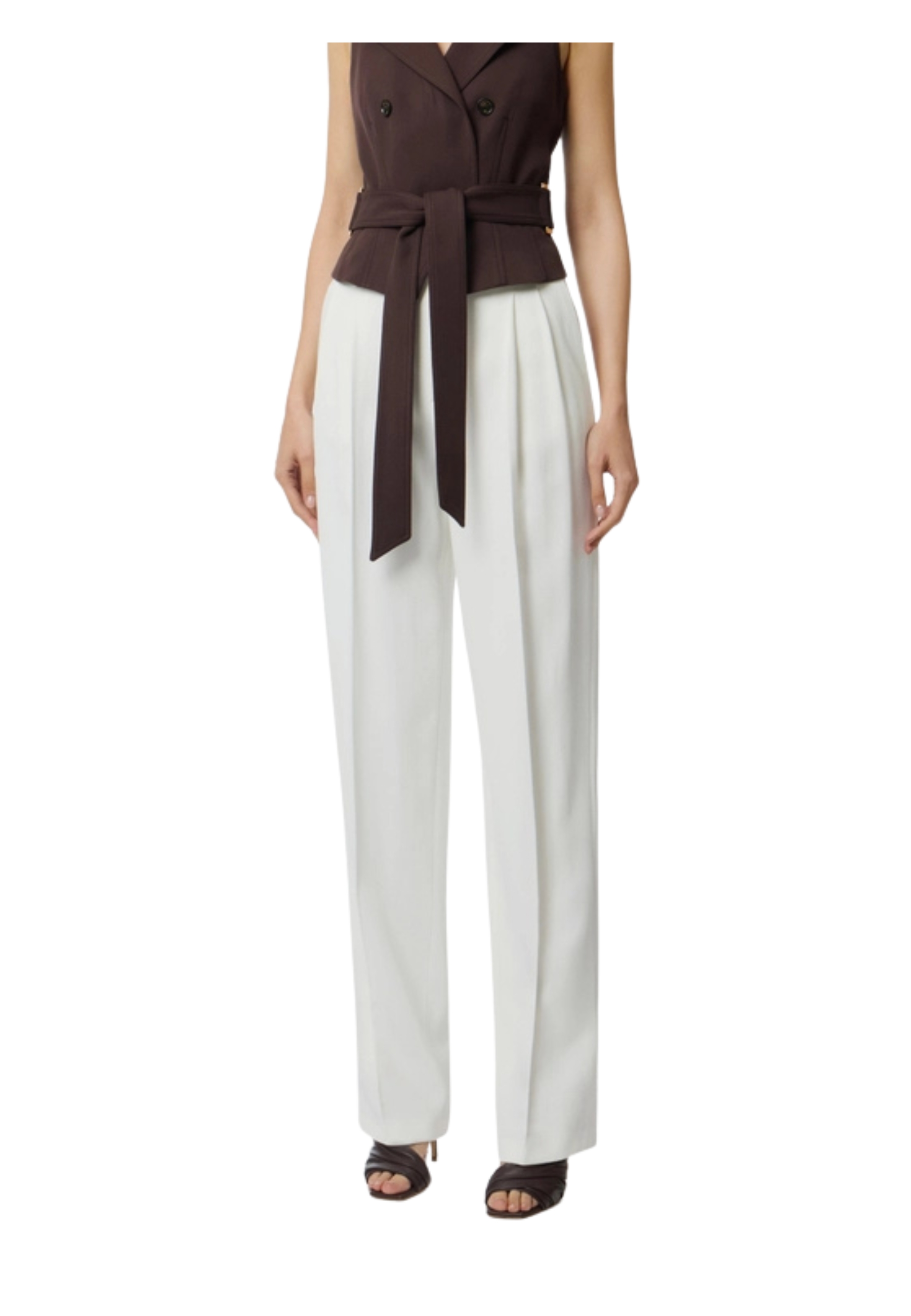 PANTALONE Donna ELISABETTA FRANCHI CON PINCES 