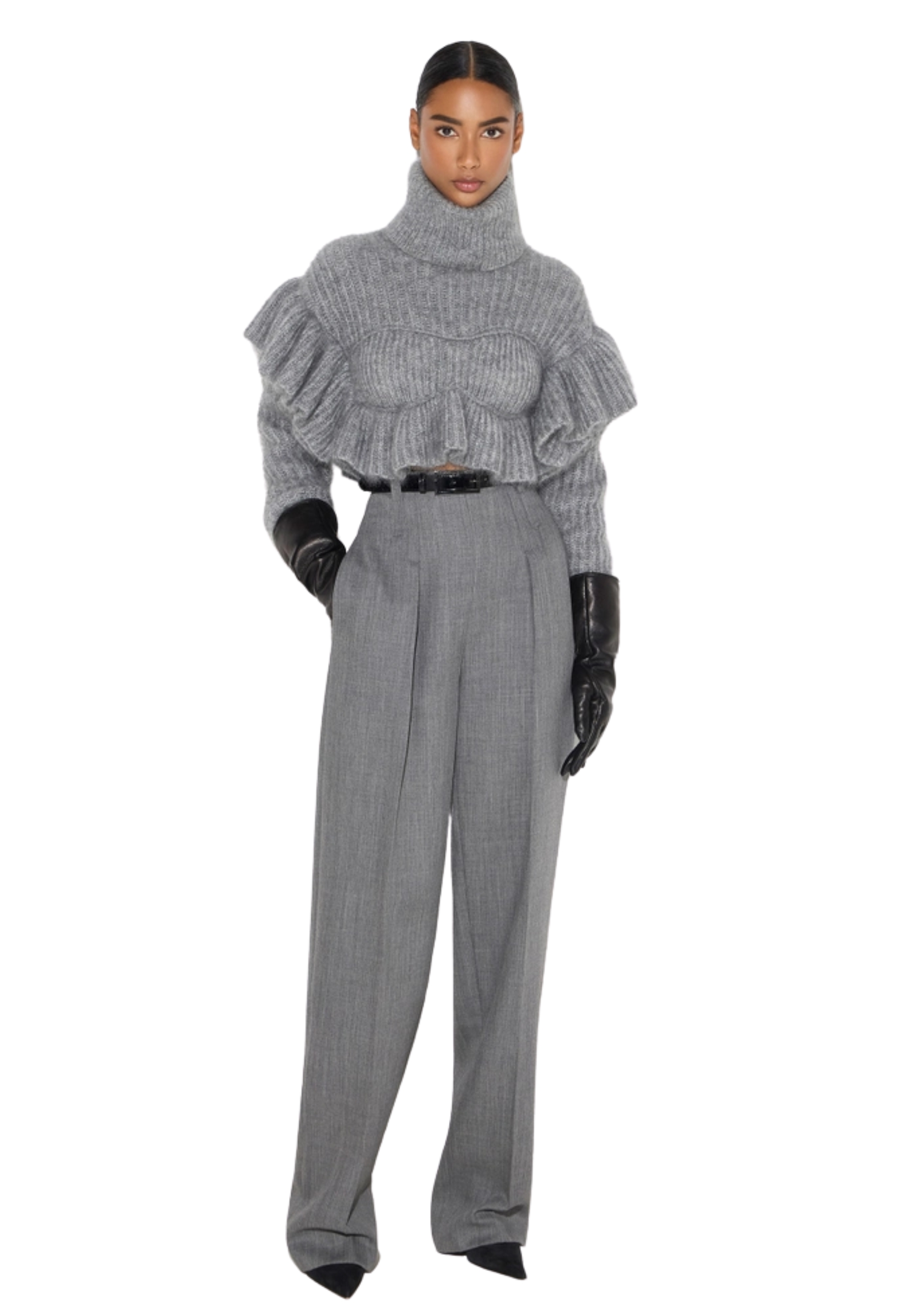 pantalon Elisabetta Franchi en laine
