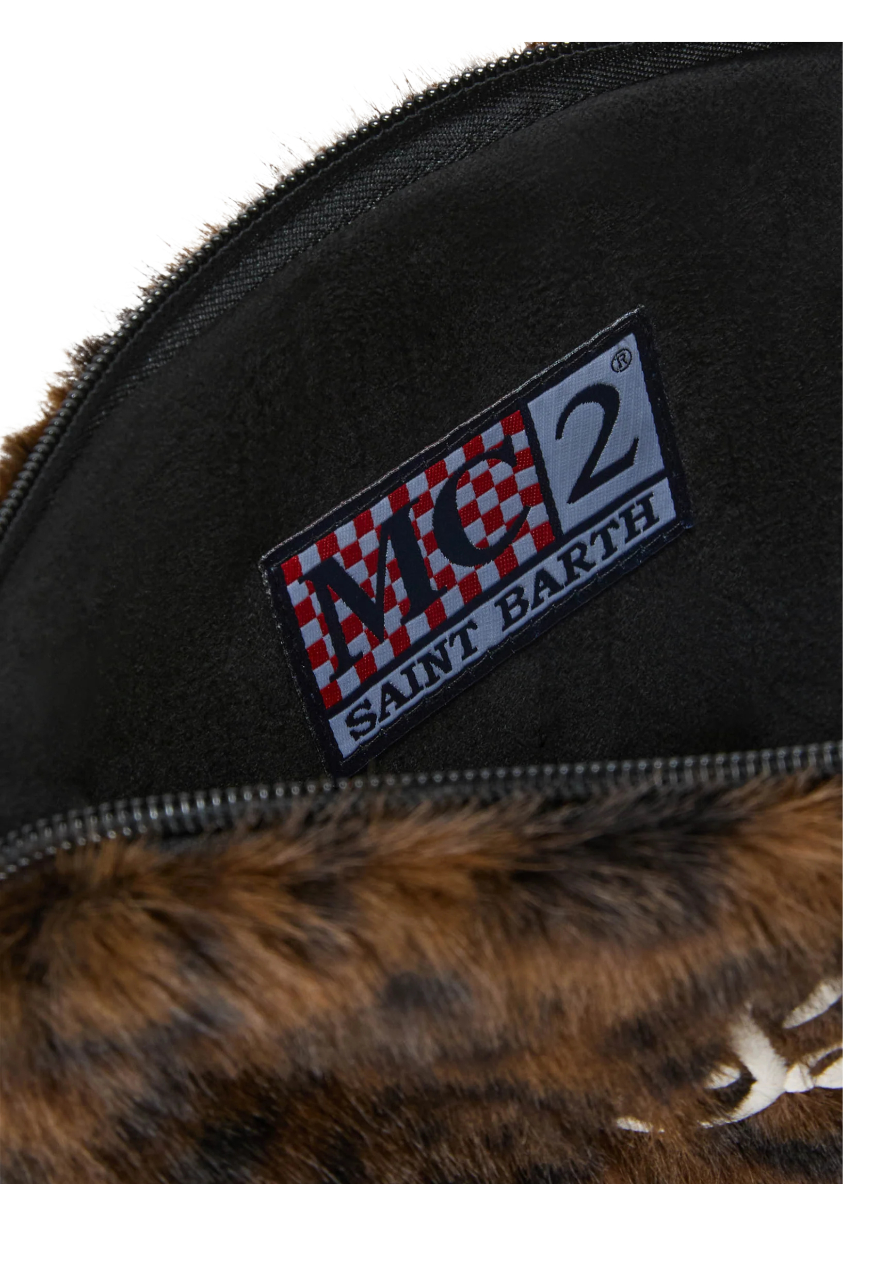 pouch Saint Barth in fur