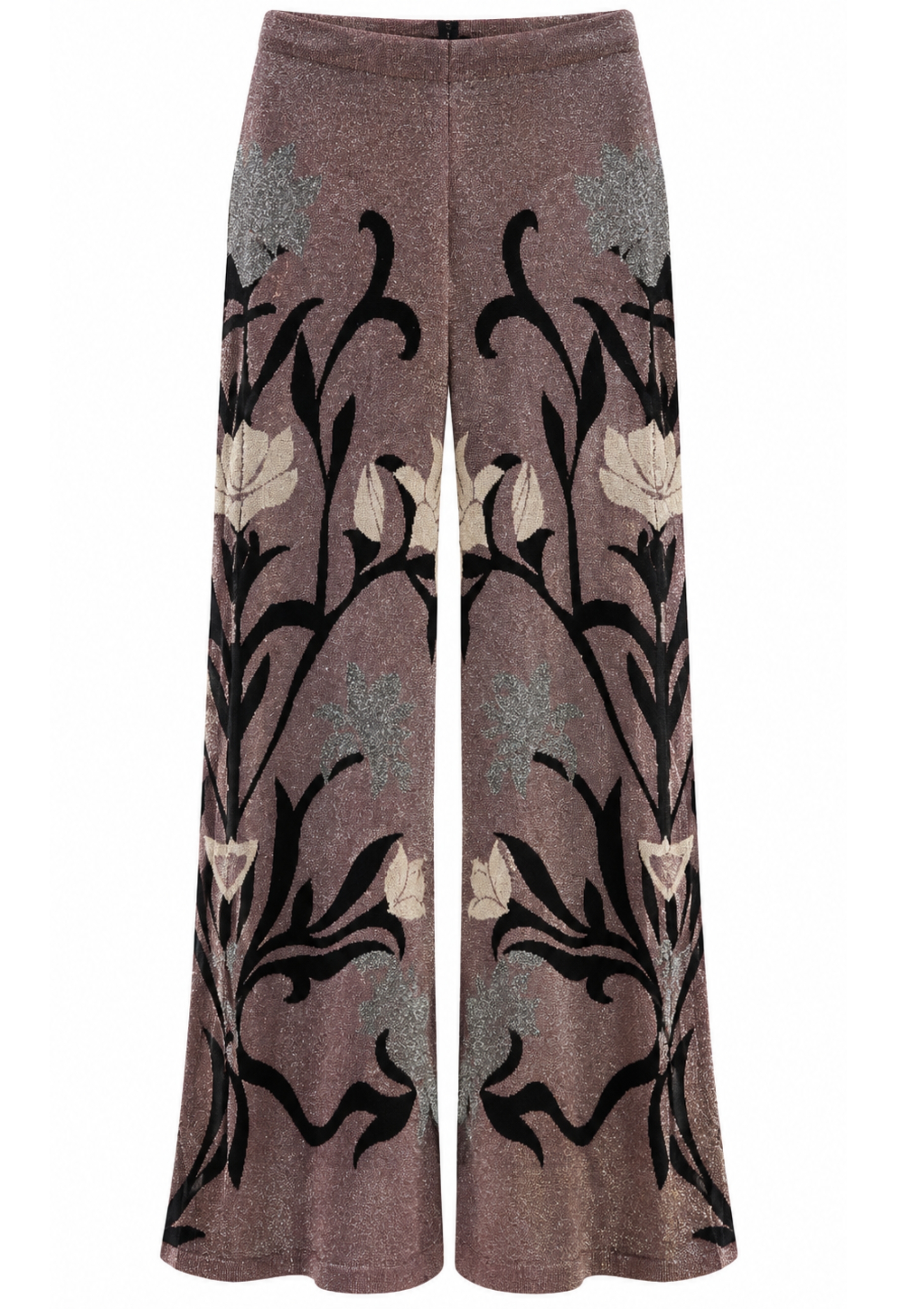 Pantalone Akep palazzo lurex 