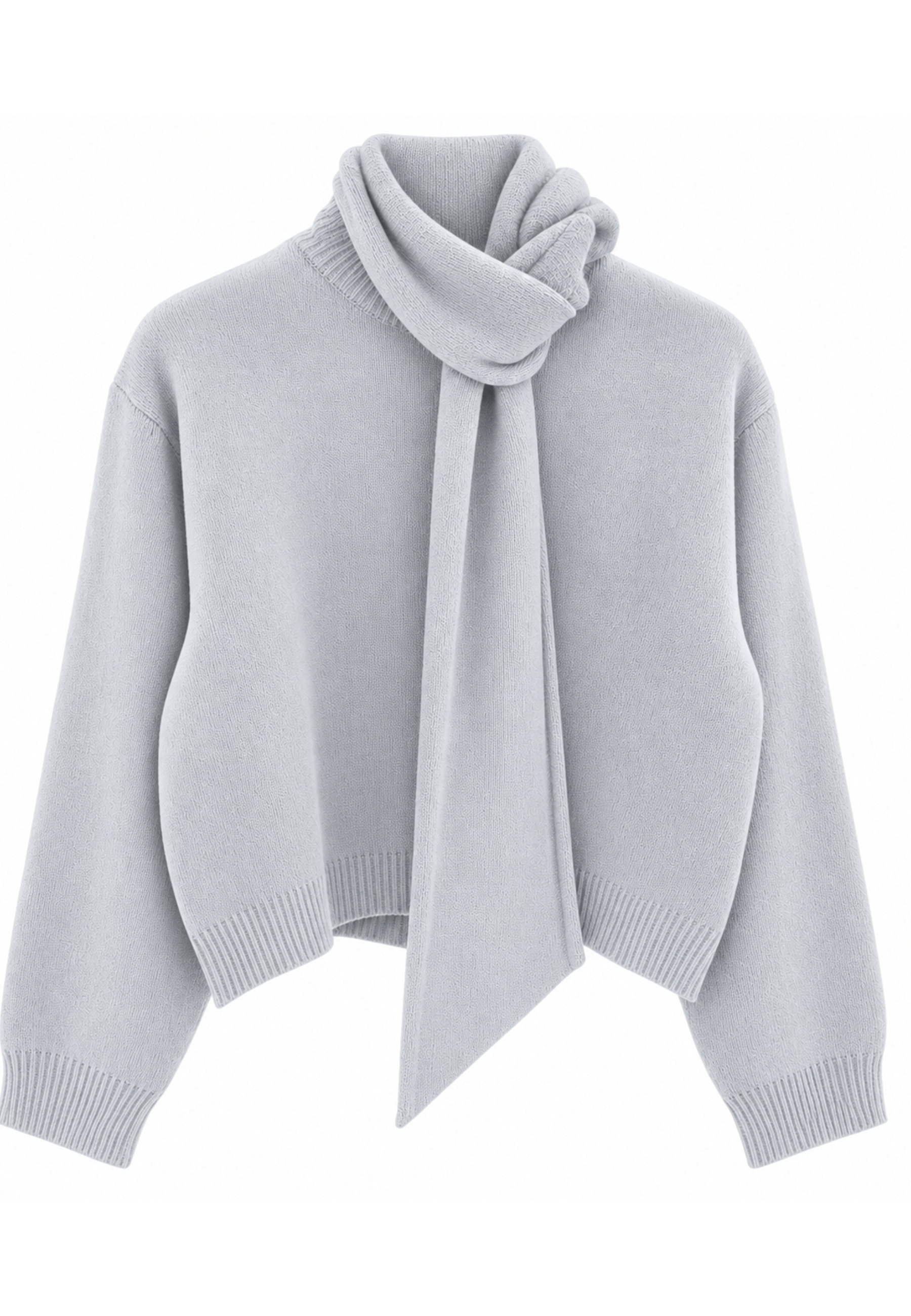CARDIGAN MVM CON SCIARPA 