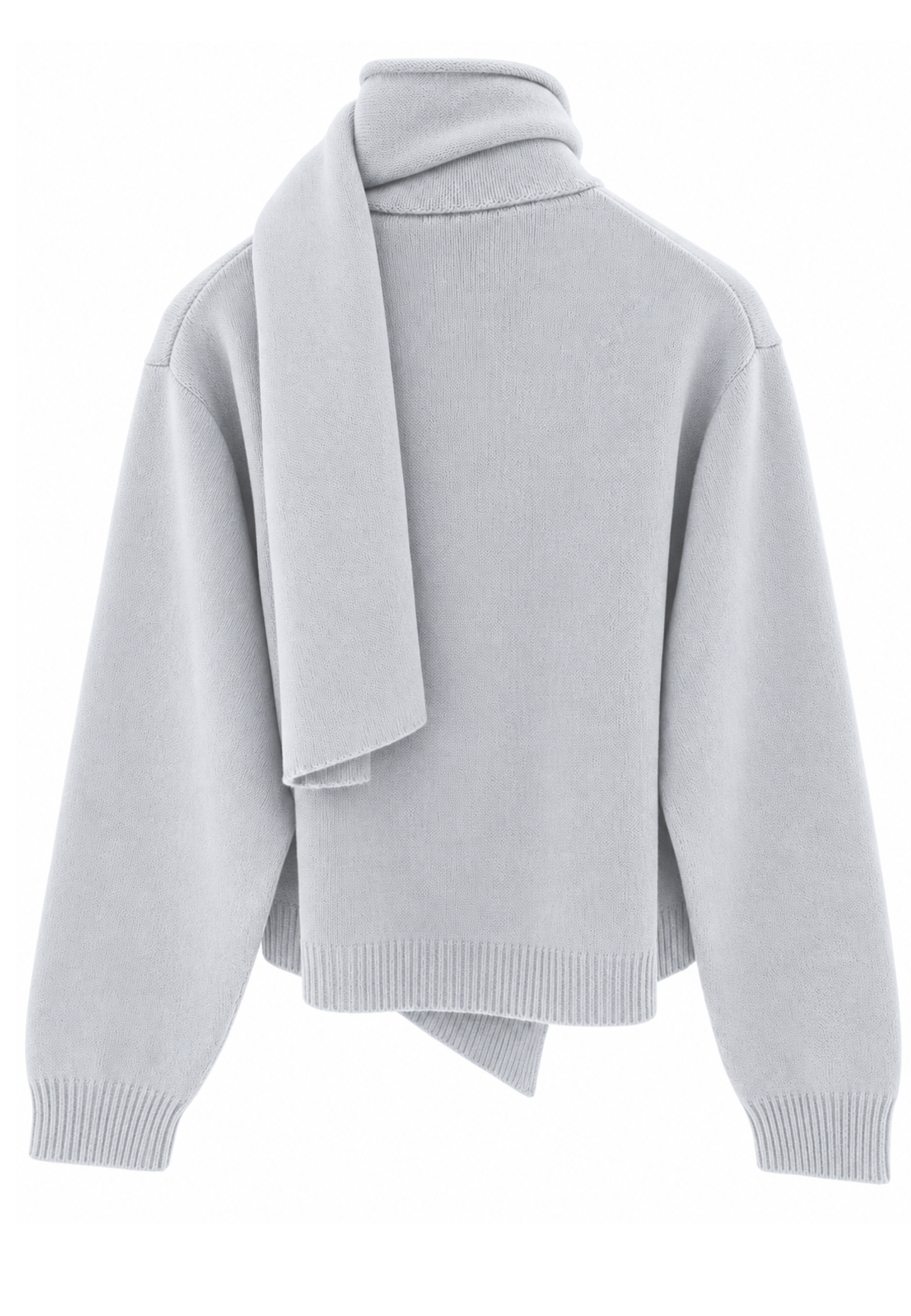CARDIGAN MVM CON SCIARPA 